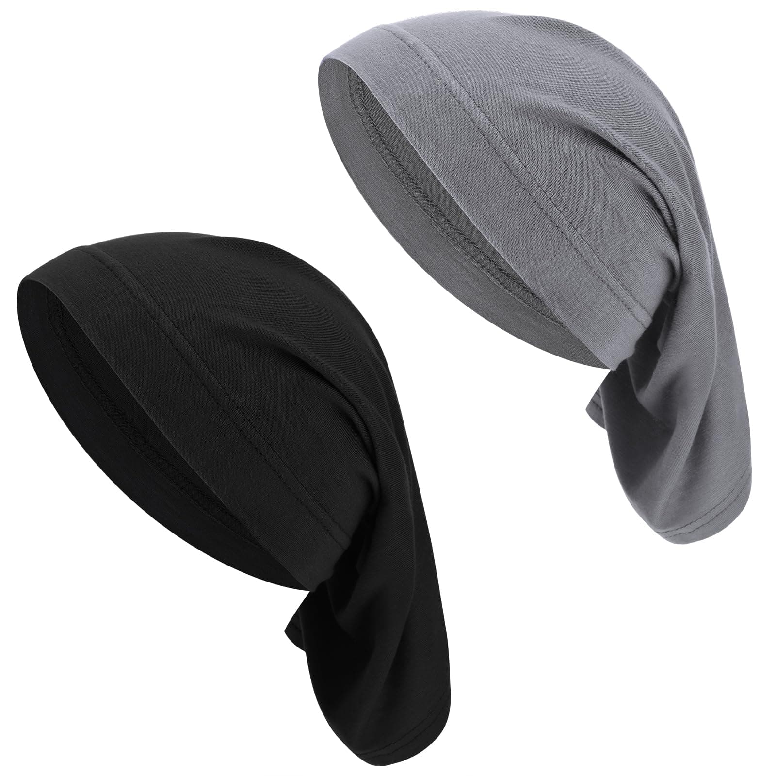 WLLHYFSpandex Dreadlocks Bands Unisex Tube Cap Elastic Long Hair Dreads Head Wraps Wide Headband Soft Braids Sleeping Cap Locks Headbands Accessories for Women Men