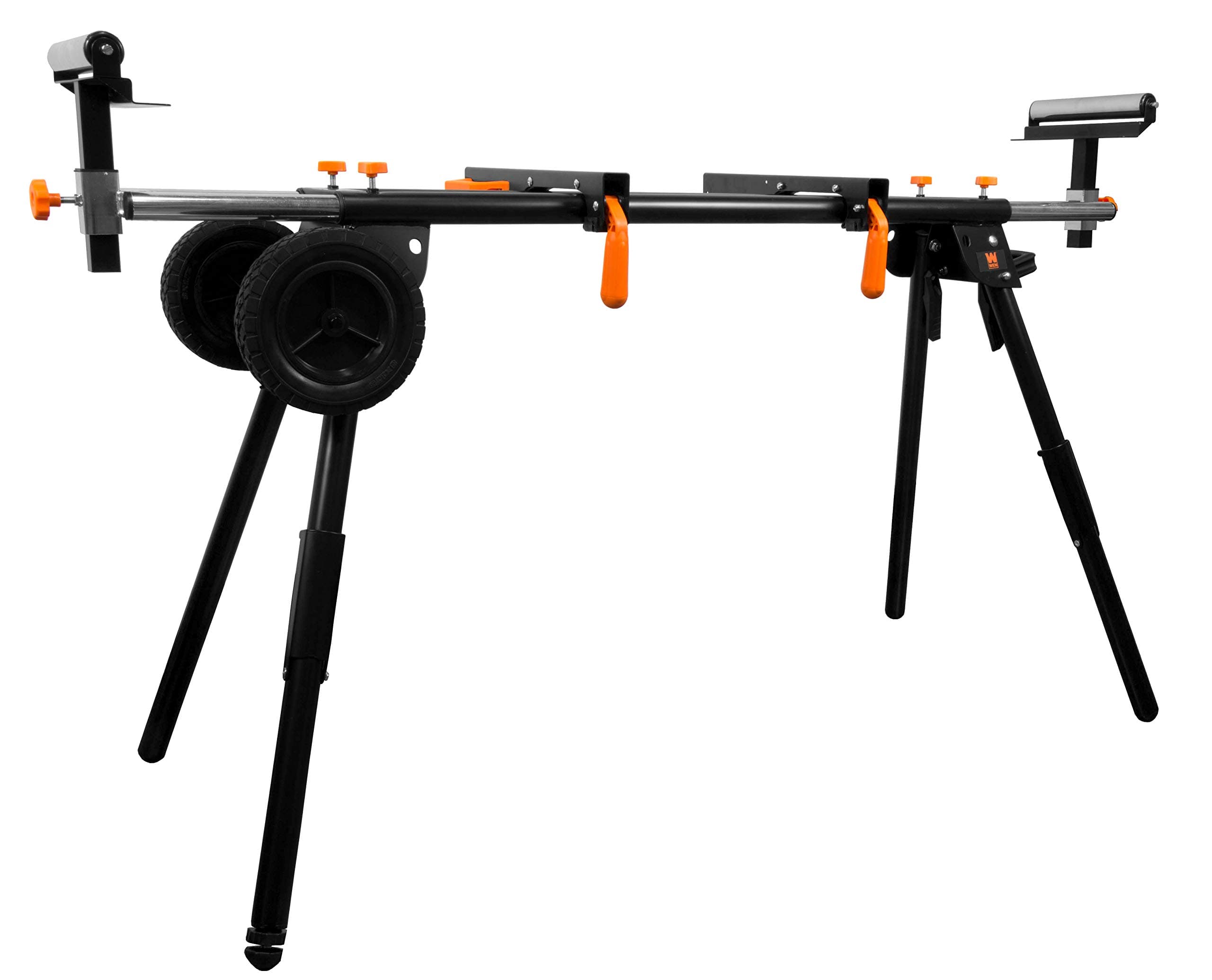 Miter Saw Stand, Collapsible and Rolling with 3 Onboard Outlets (MSA330)