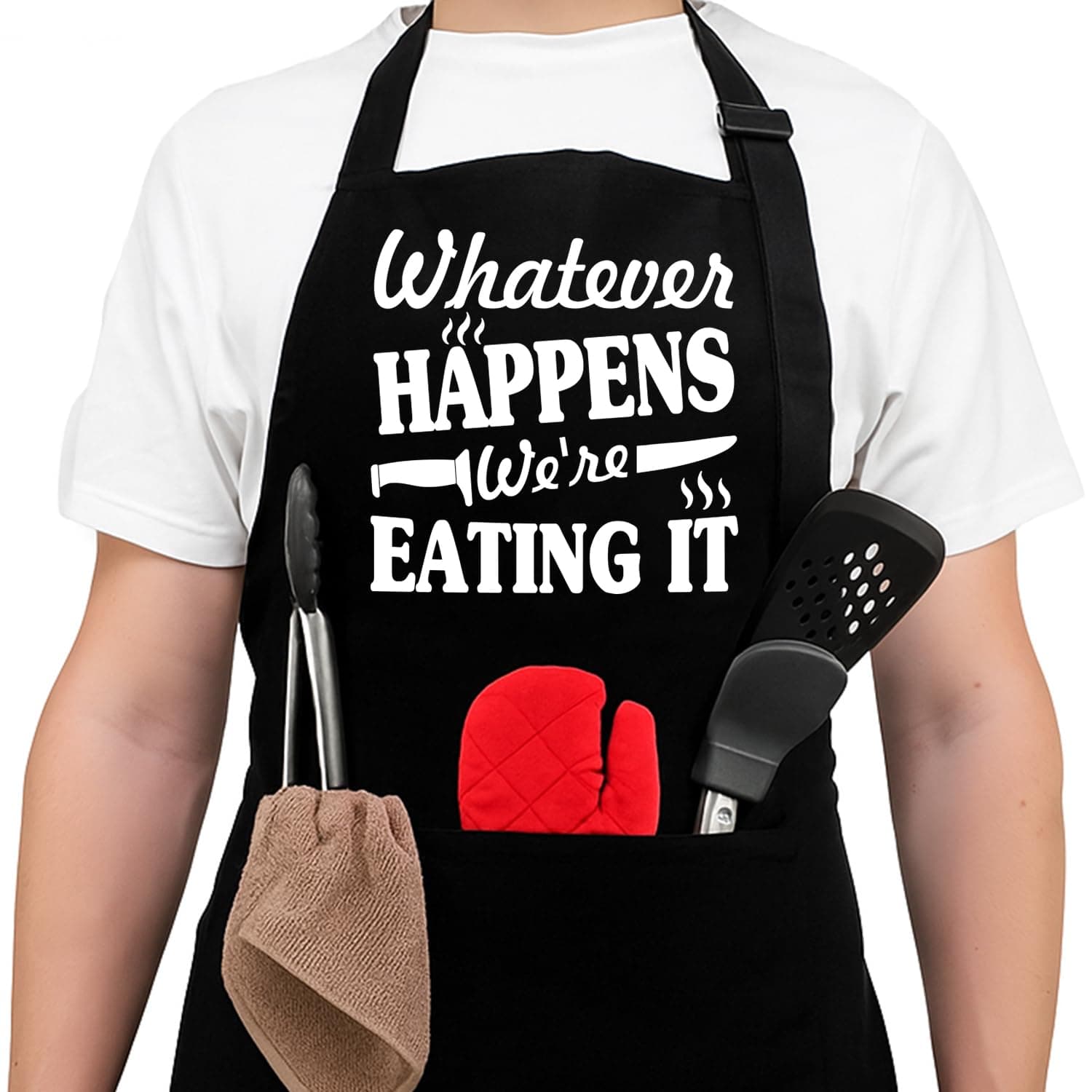 Fathers Day Gift For Men, Dad, Husband, Him - Aprons For Men With Pockets