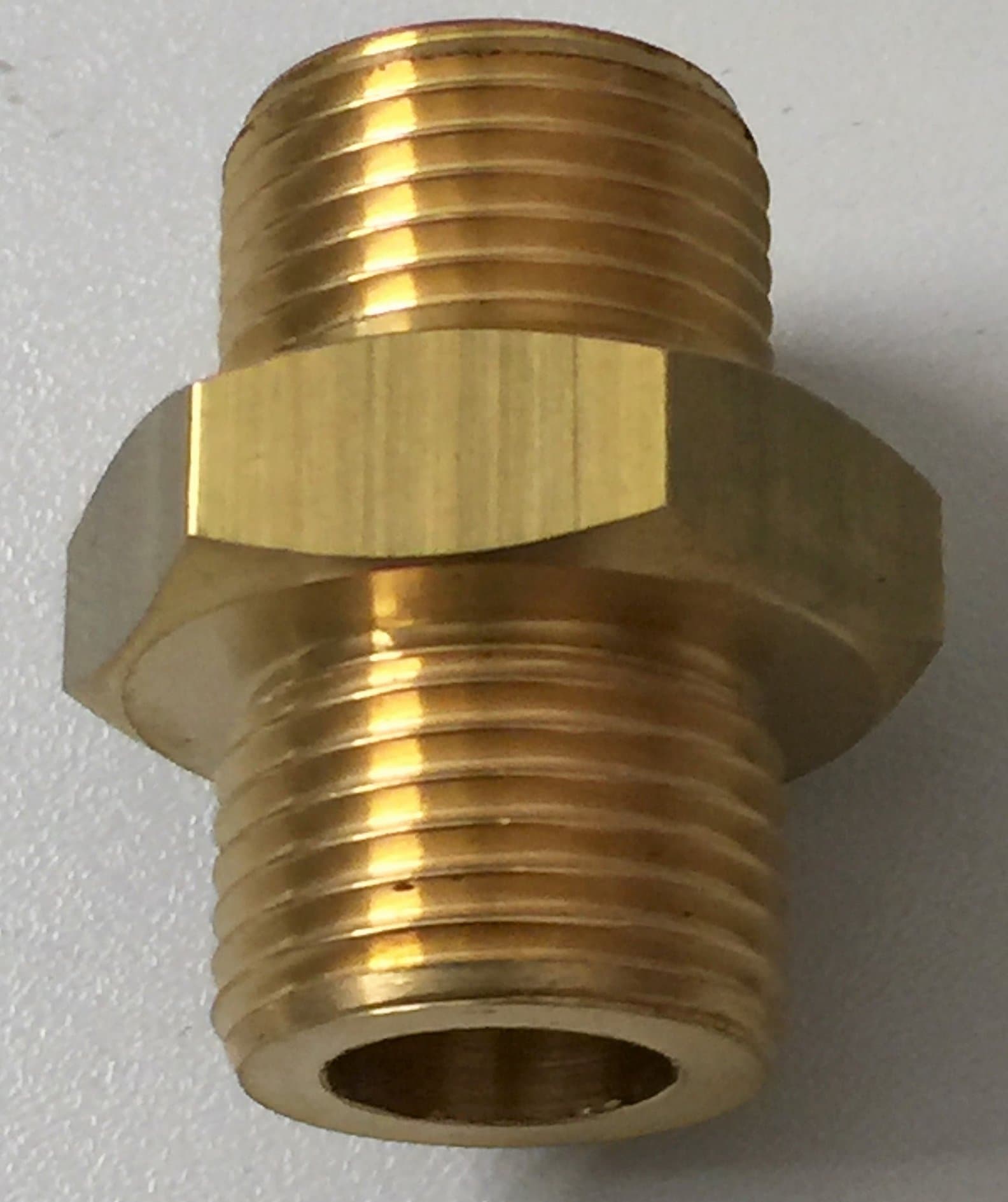 Threaded adapter Edelgas W21.8 external thread - Edelgas W21.8 external