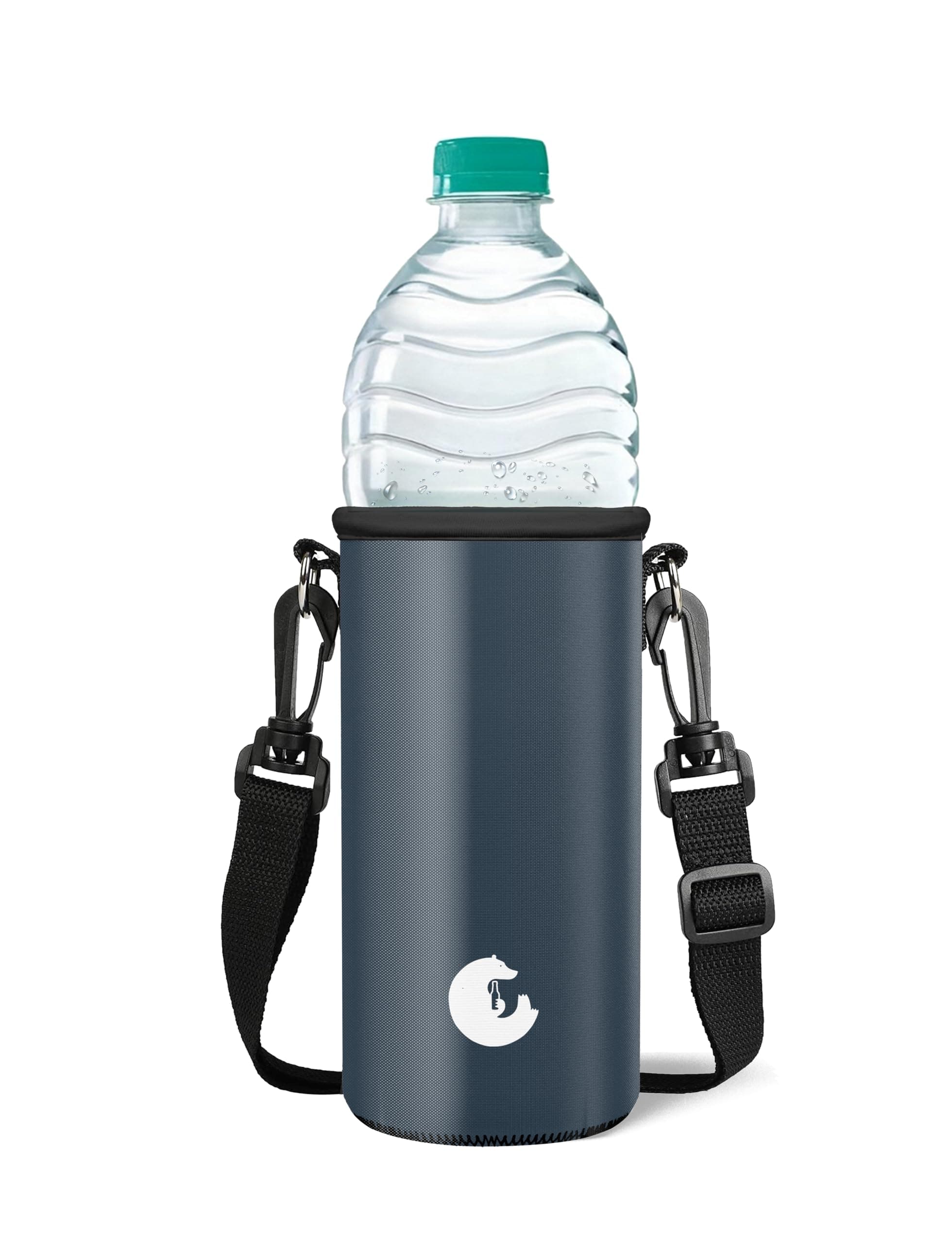 Water Bottle Carrier Bag: Premium Neoprene, Superior Insulation, Adjustable Strap. Convenient for 1000ML & 750ML Bottles for School, Home, Office, Travel, Sport, Yoga (Multicolour6)
