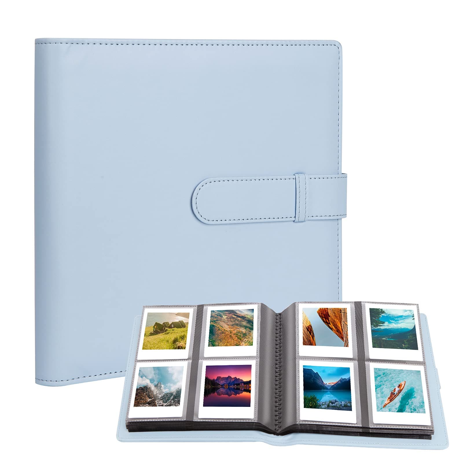 Rekeen 288 Pockets Photo Album for Fujifilm Instax Square SQ1/SQ6/SQ10/SQ20 Camera, Kodak Mini 3 Square,Mini Shot 3 Square, Mini Shot 3 Square Printer, Album for Instax Square Photo, Kodak 3x3" Photo