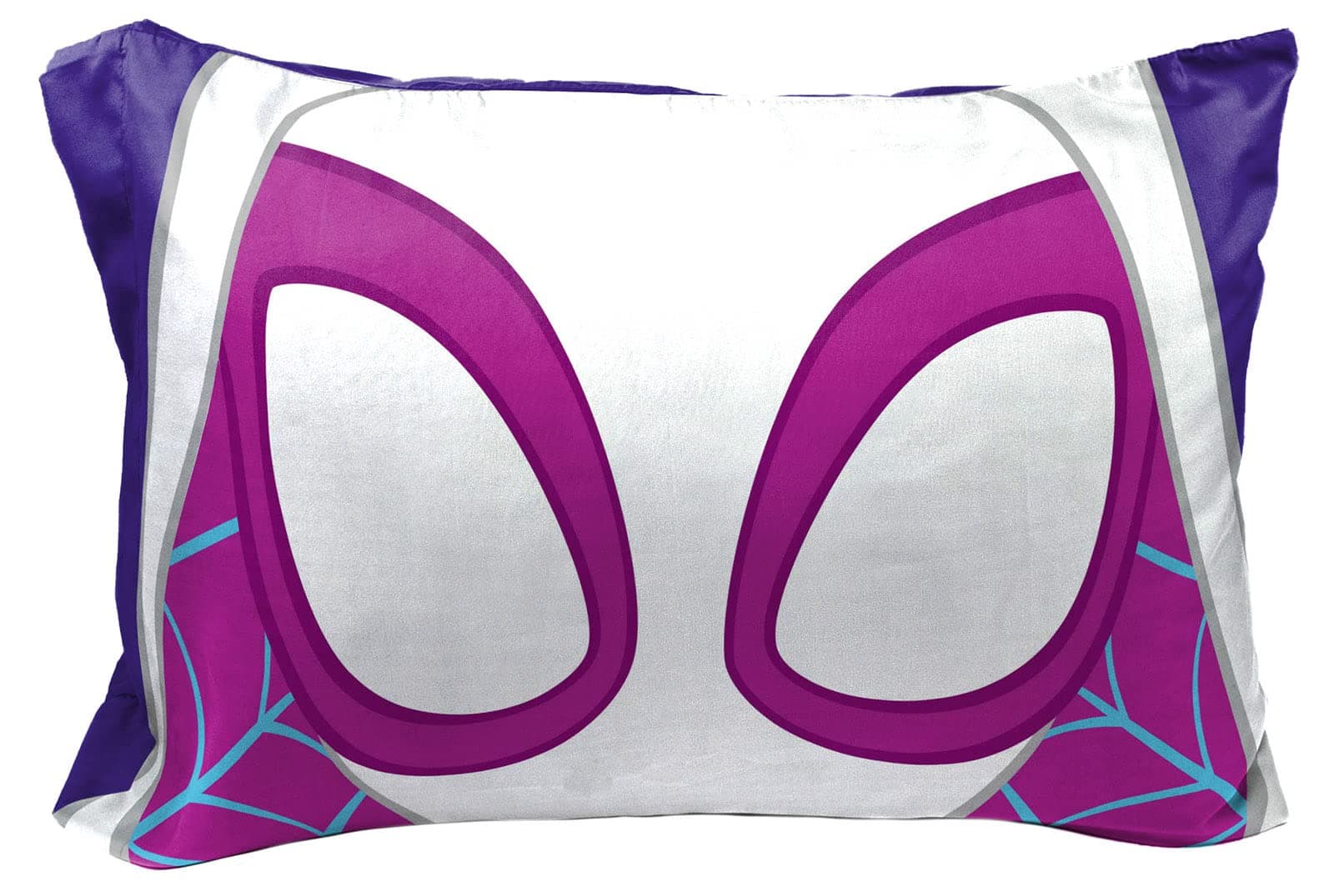Marvel Spidey & His Amazing Friends Ghost Spider Gwen 1 Single Reversible Pillowcase - Kids Super Soft Bedding