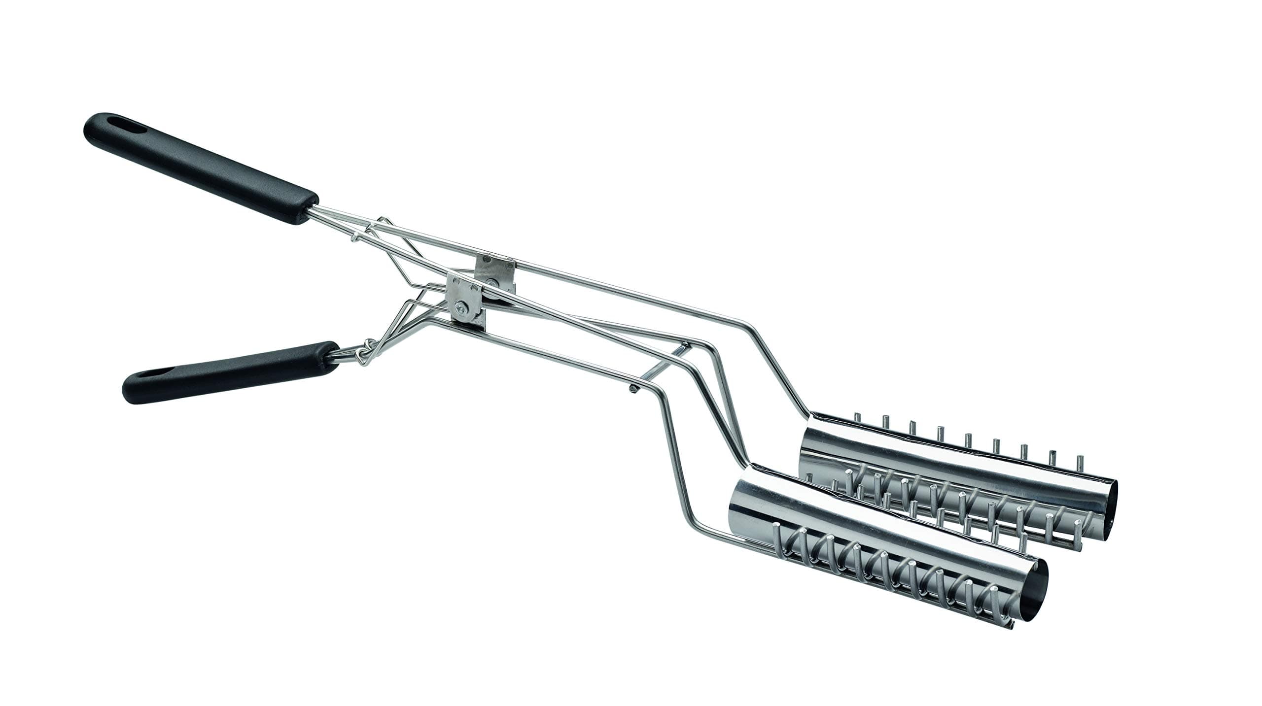 KelomatSpecial Spagat Doughnut Stainless Steel Kitchen Tongs, 2 Pieces