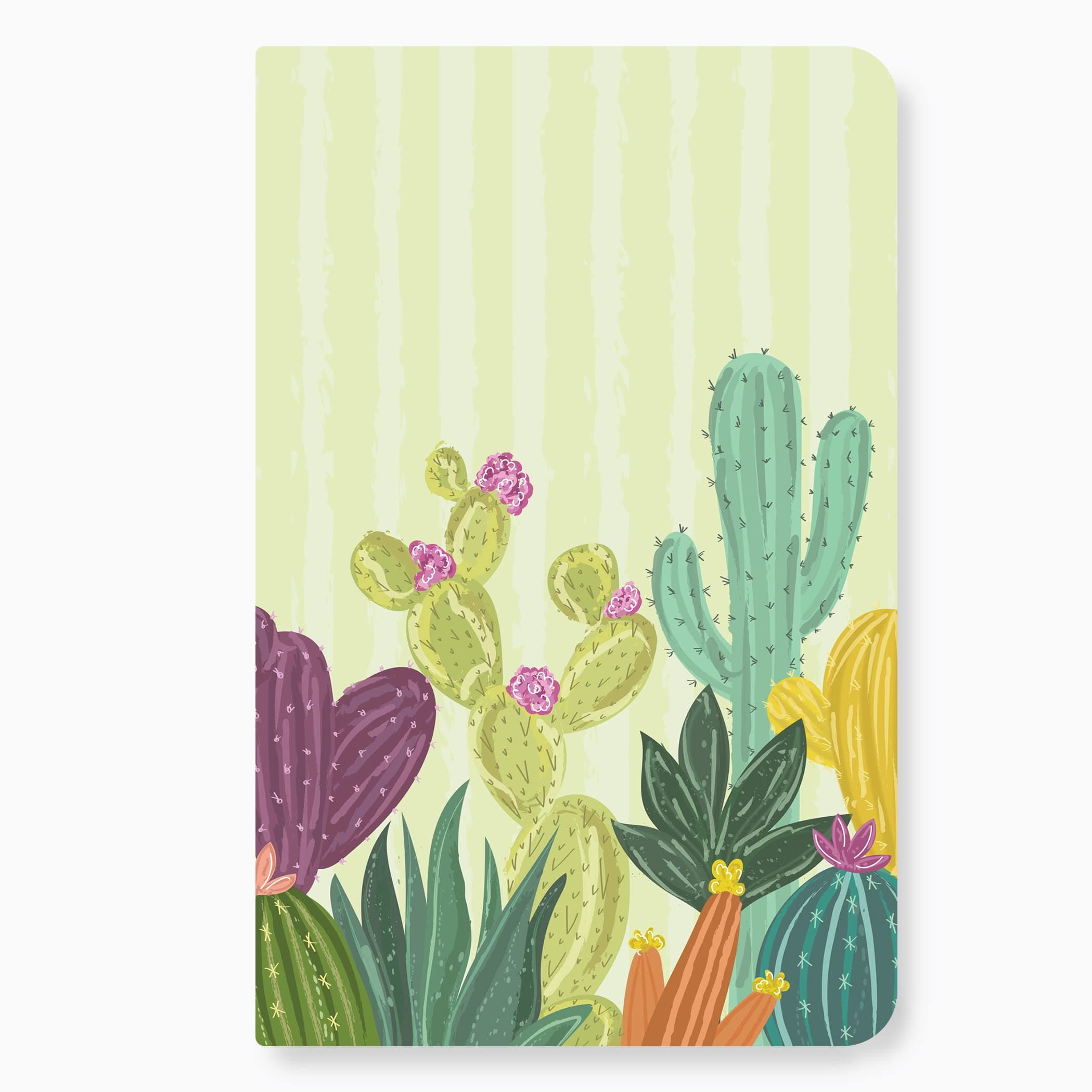 A5 Notebook: Ruled | 90 GSM | 160 Pages (Prickly Pair)