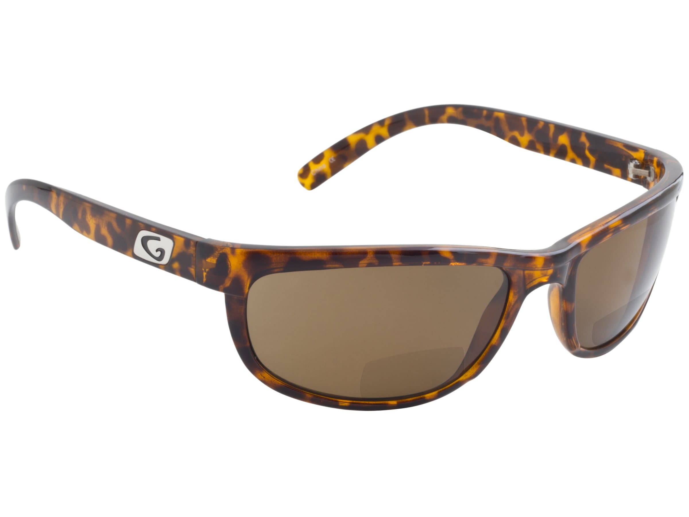 Guideline Eyegear Hatteras Sunglass, Tortoise Frame, Freestone Brown Polarized Lens, Medium/Large