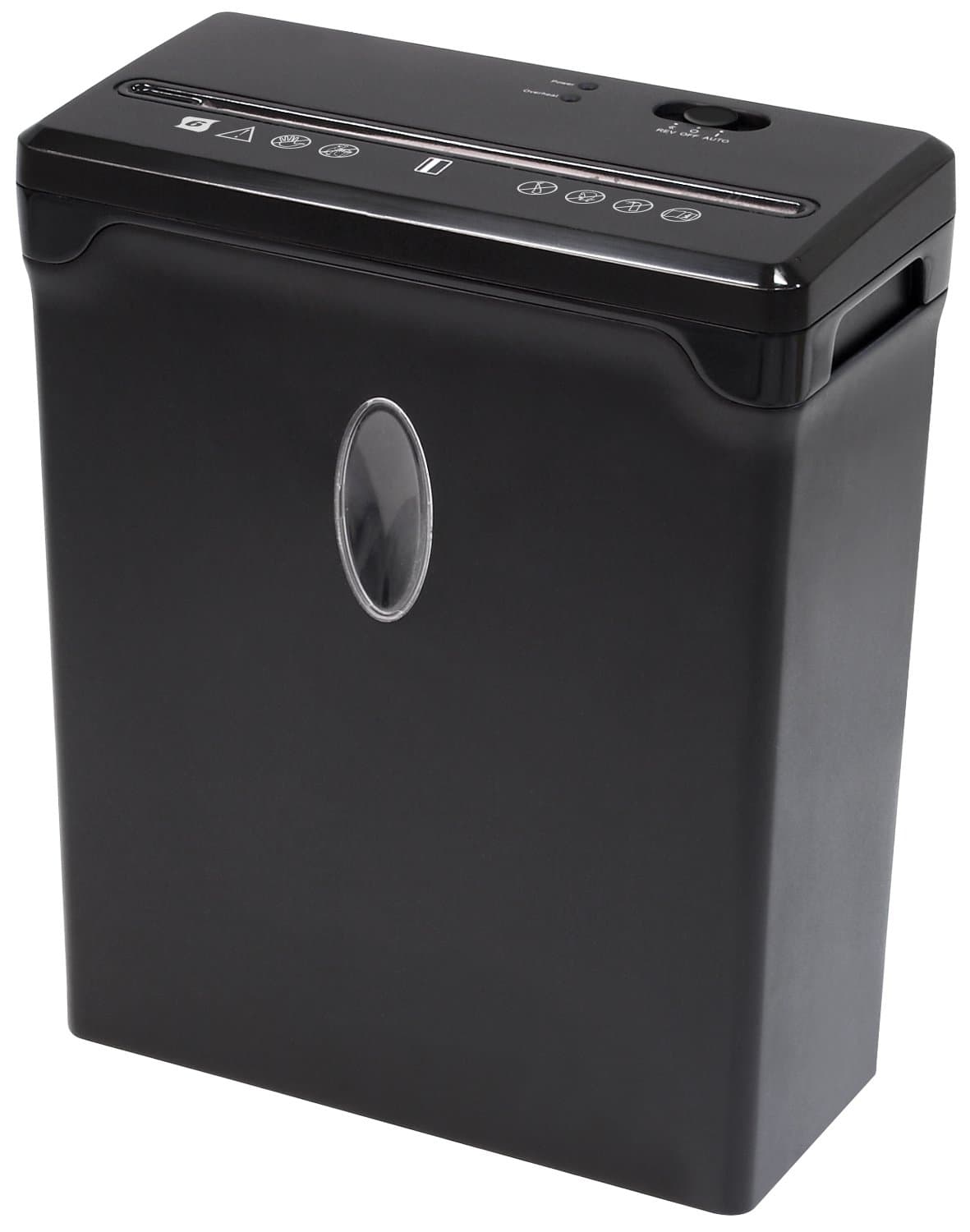 Sentinel FX61B 6-Sheet High Security Cross-Cut Paper/Credit Card Shredder with 2.4 Gallon Waste Basket Shredder Shredder