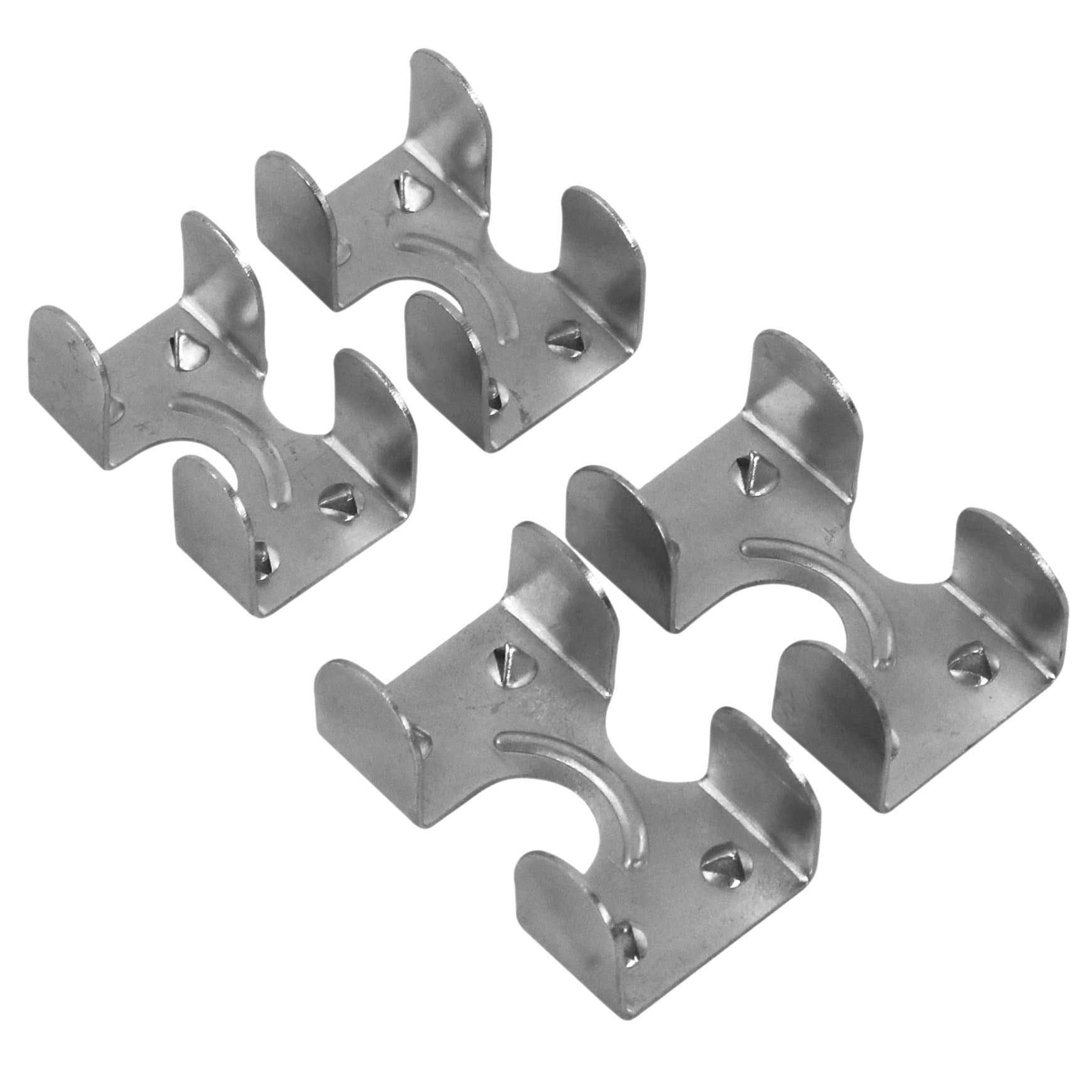 Rope Clamps, (6) 3/8-inch and (6) 1/2-inch Clamps (12 Total)