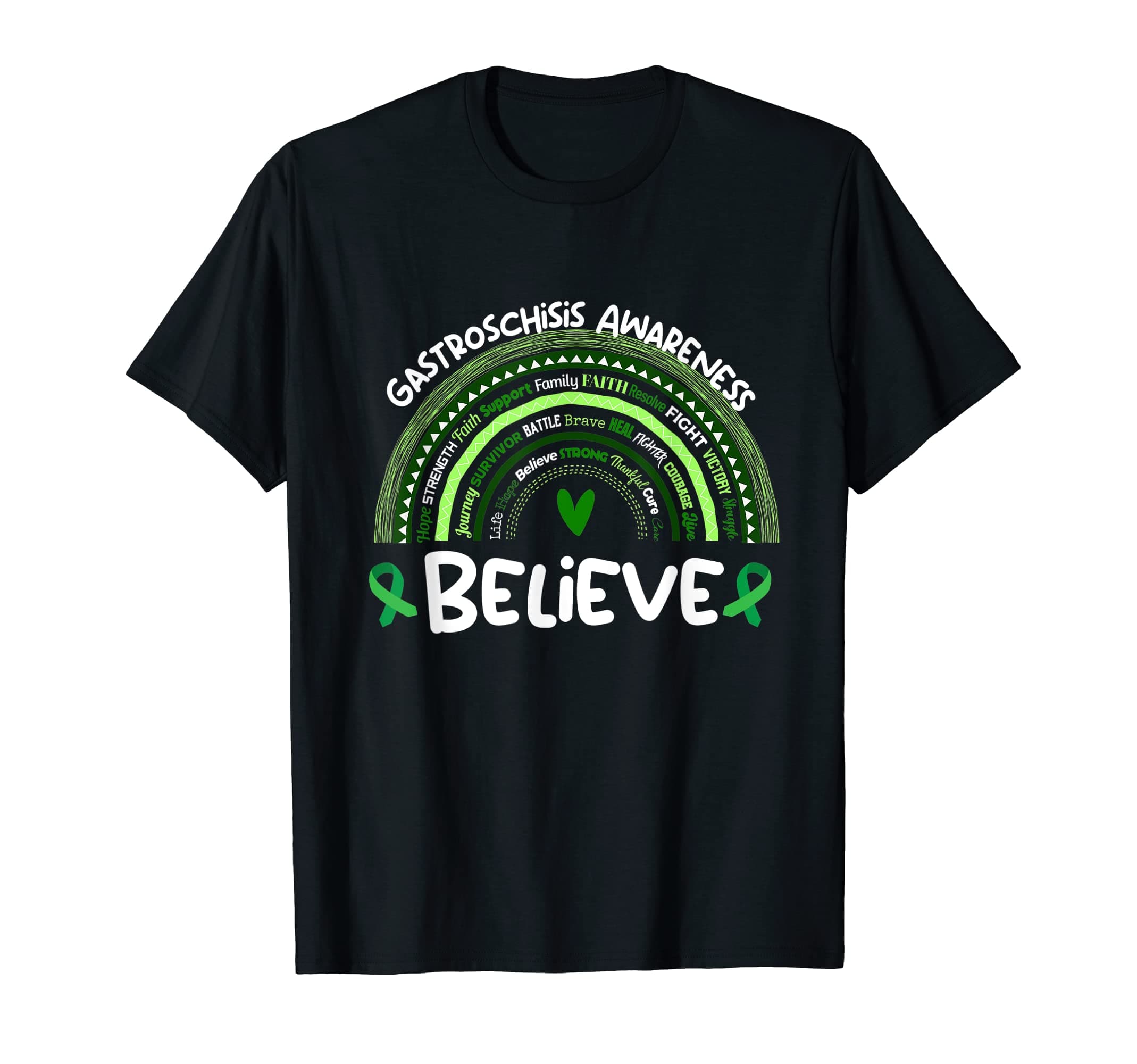 Gastroschisis Awareness ShirtsBelieve Gastroschisis Awareness Month Shirt | Gastroschisis T-Shirt