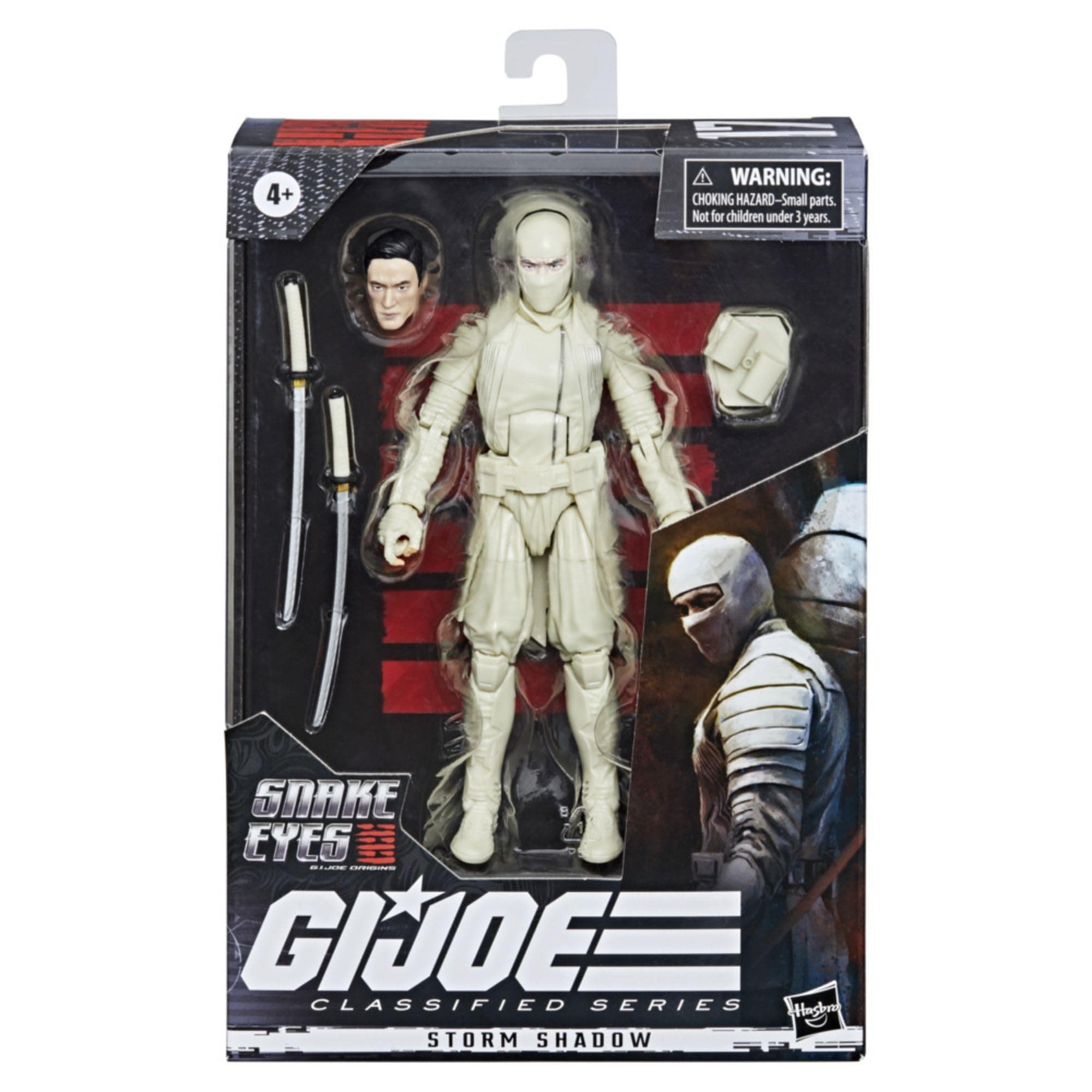 Classified Series Snake Eyes: G.I. Joe Origins Storm Shadow Action Figure 17, Premium 6-Inch Scale Toy with Custom Package Art