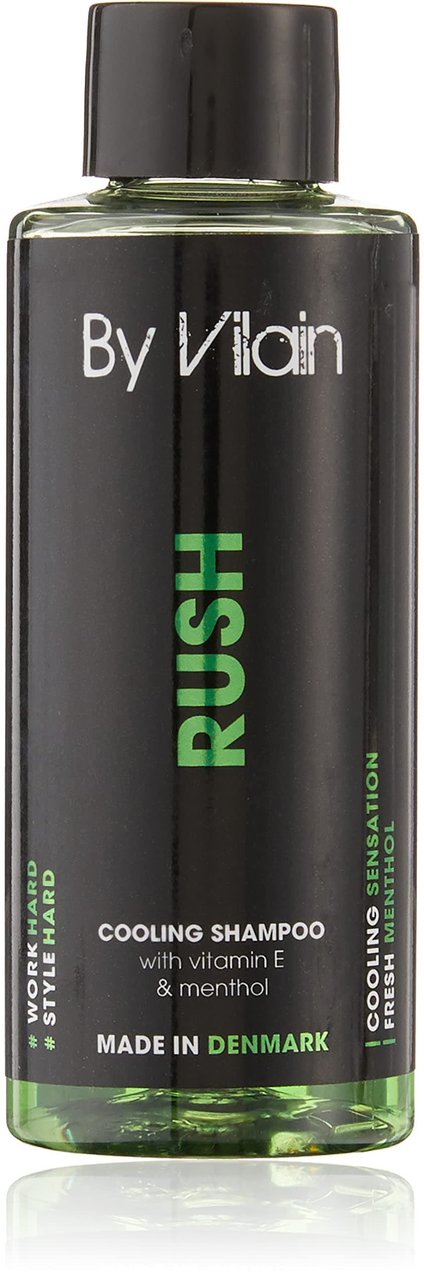 By Vilain Rush Shampoo Travel Size, Green, 75 ml