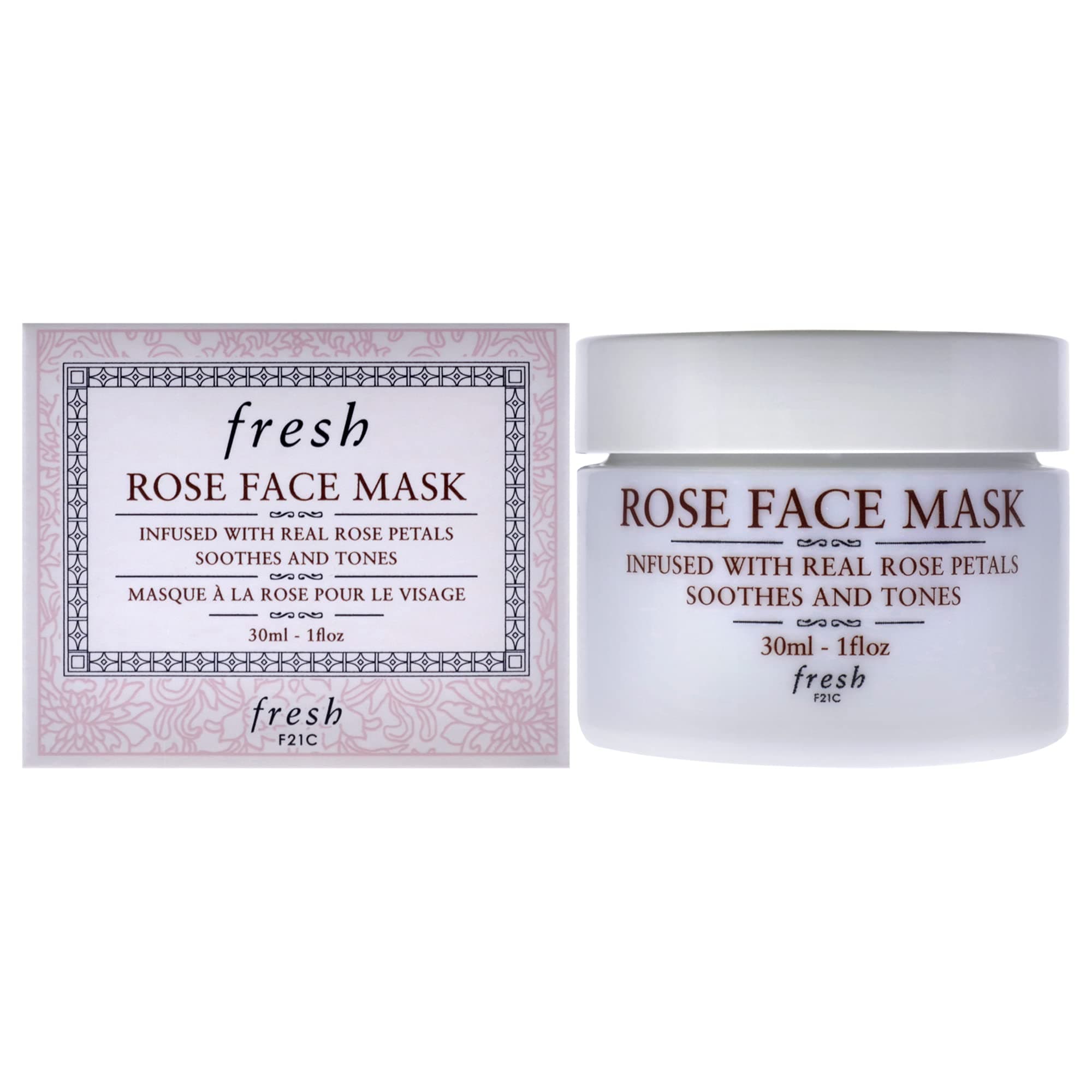 Rose Face Mask Mask Women 1 oz