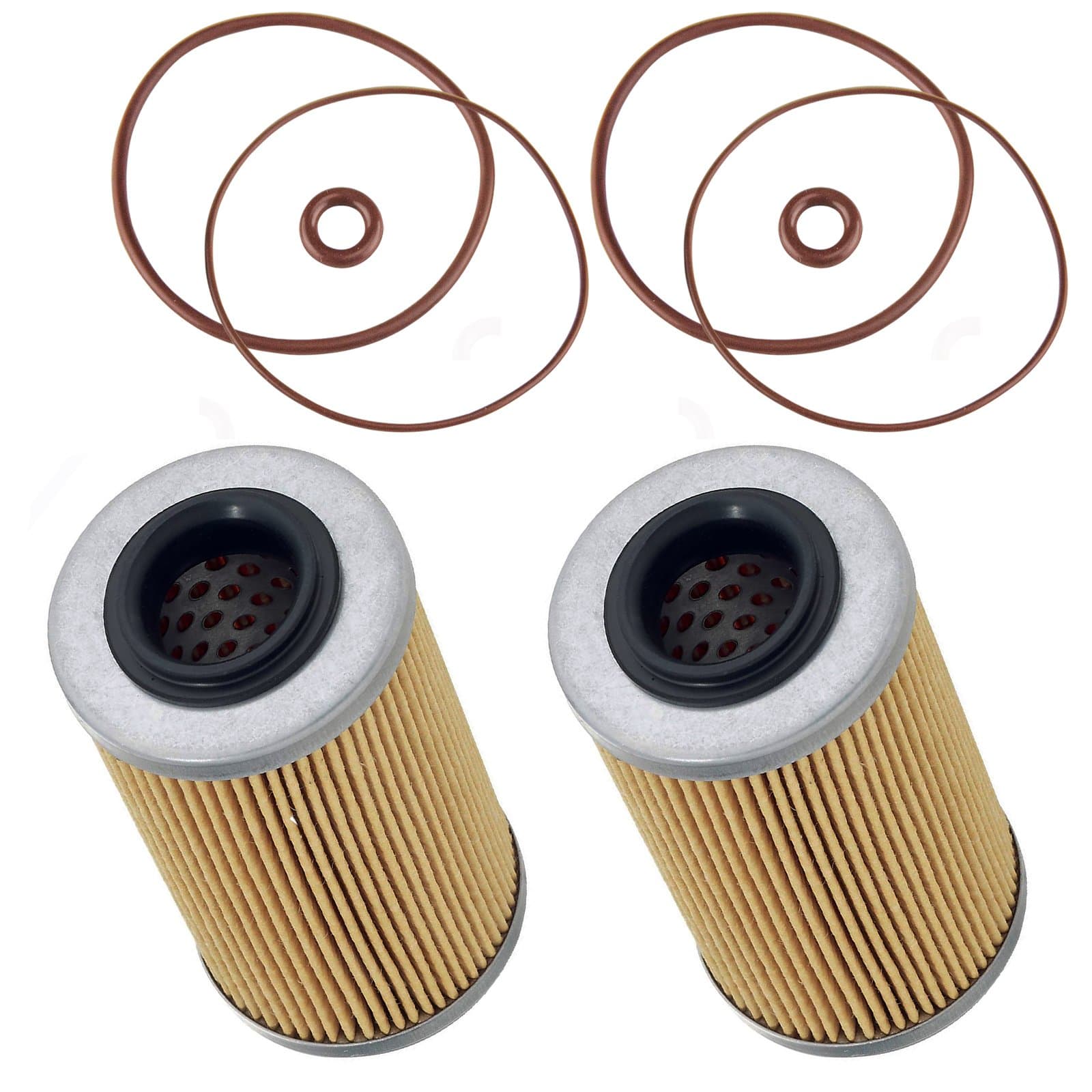 2-Pack 4-Tec Oil Filter & O-Ring Kit (For Sea-Doo / Fits Fits ALL 2002-2012 SD 4-Tec models GTI GTS GTX RXT RXT -X 130-260 HP)