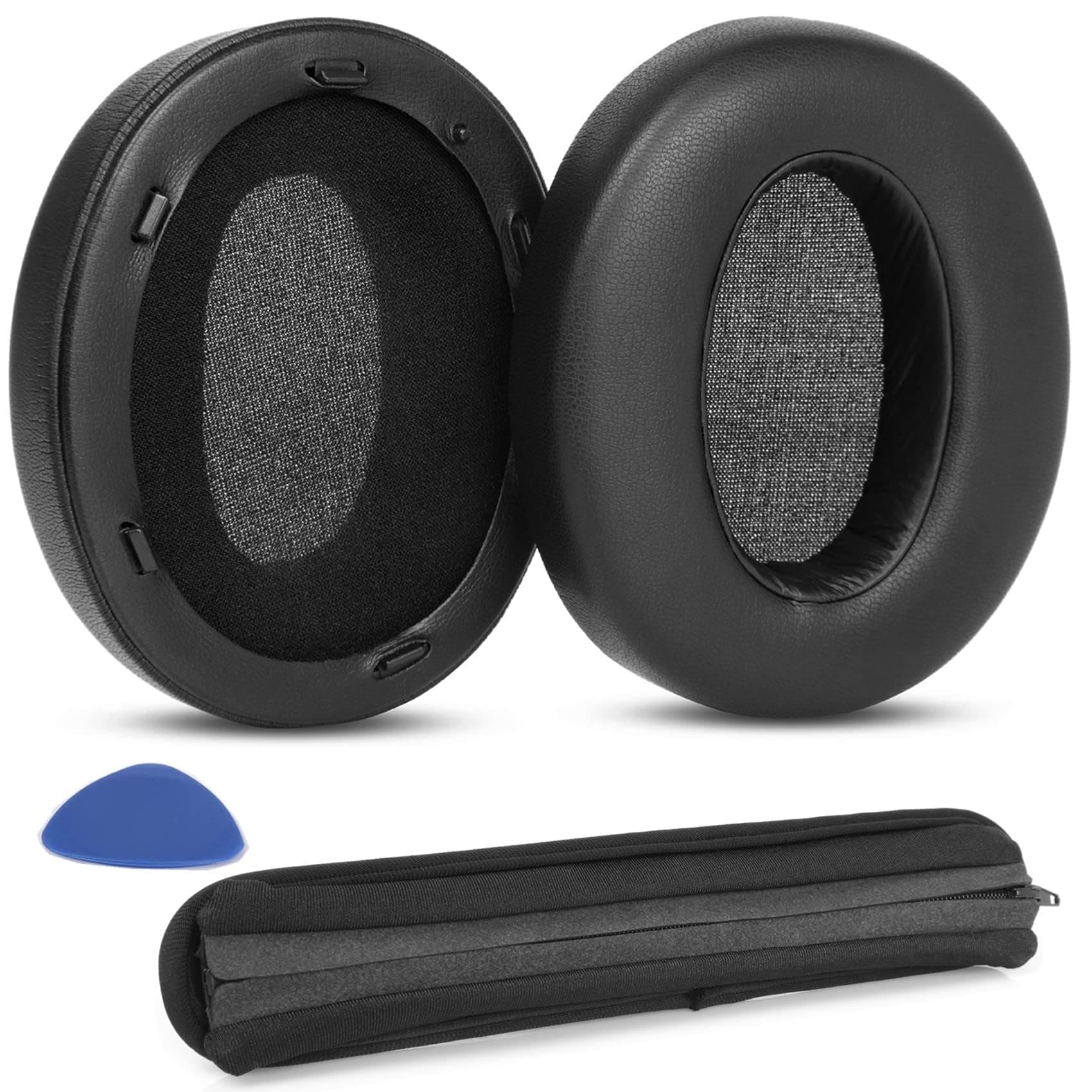 WH-XB910 Headset- Ear Pads Replacement Ear Cushions Compatible with Sony WH-XB910N XB910N Headset Earpads Headband Cover Parts (WH-XB910N)