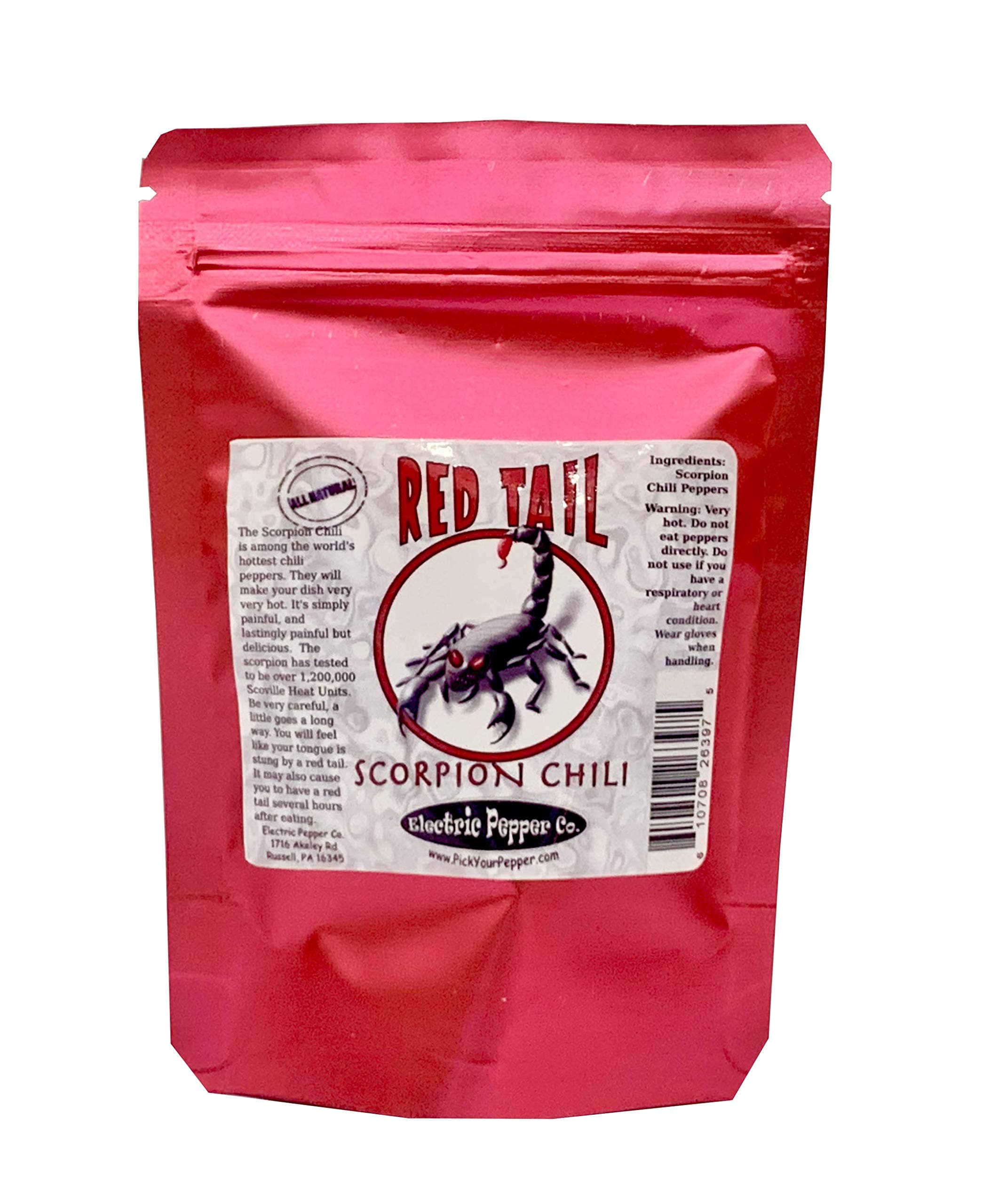 Trinidad Moruga Scorpion Peppers – Whole Dried Pods, 5 + 2 Free (7 Total)