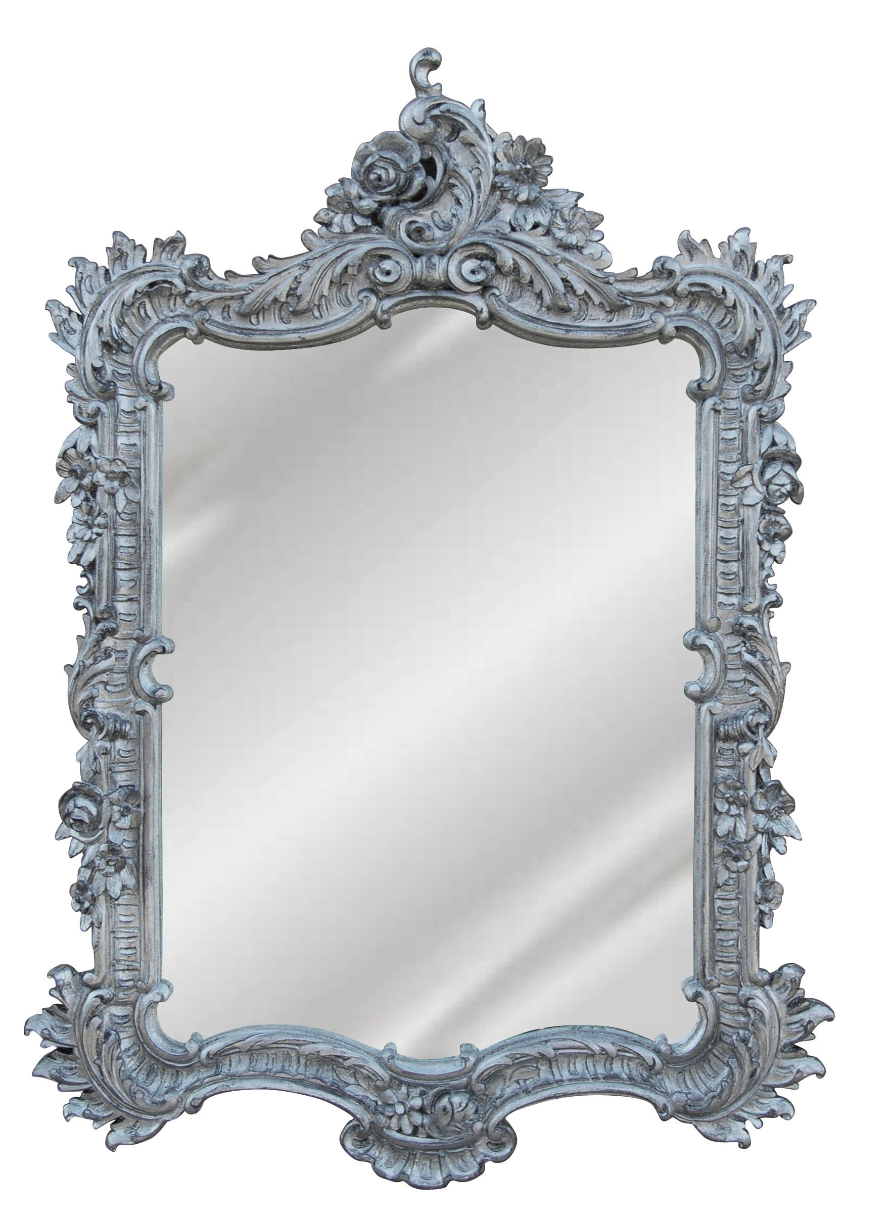 Hickory Manor House 7138SH Ornate English Mirror/Shimmer