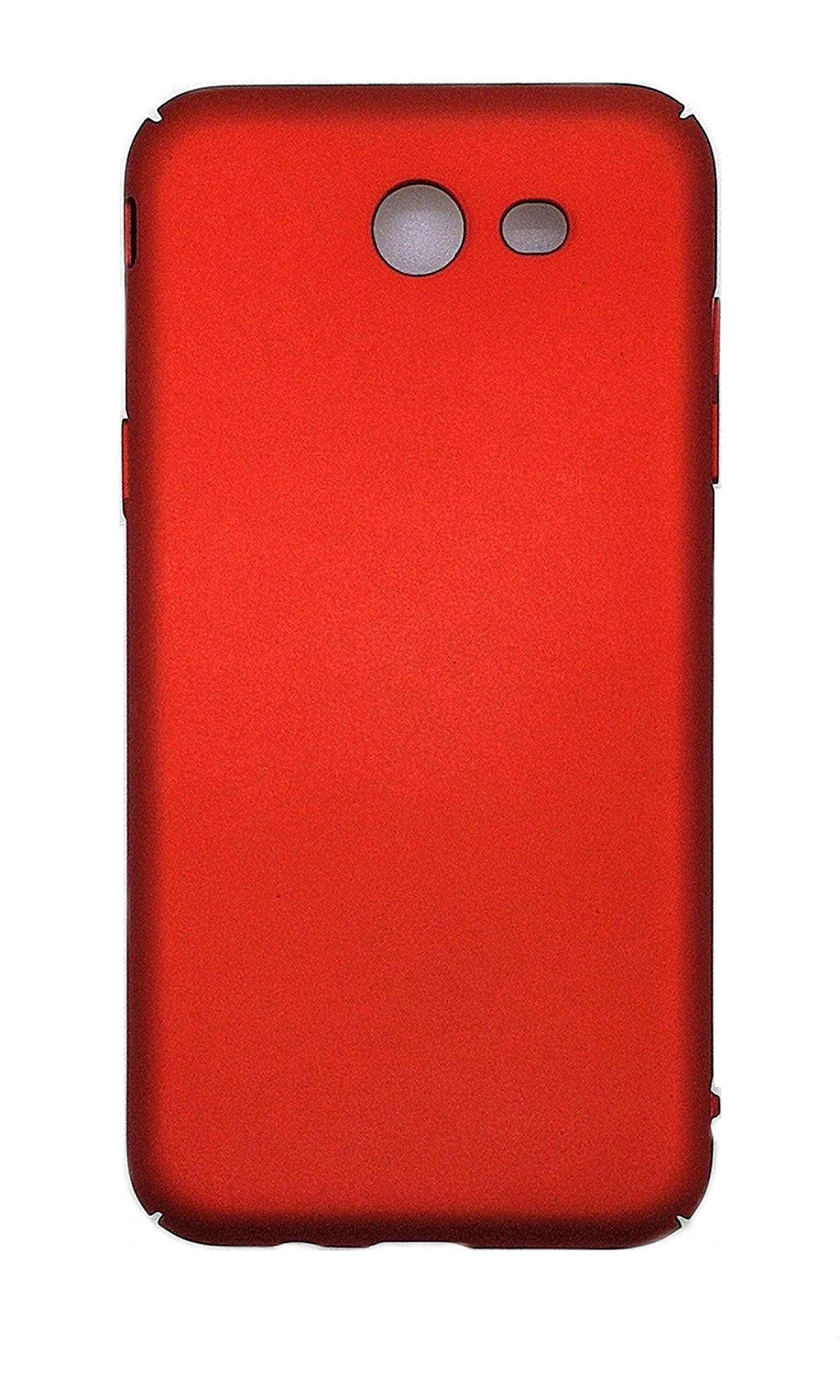 Case for Samsung SM-J727A Galaxy J7 Sky Pro/SM-J727V Galaxy J7 V XLTE/SM-J727VPP / SM-J727T Galaxy J7 Prime/SM-J727T1 / SM-J727P Galaxy J7 Perx (Samsung J727) Case PC Hard Cover Red