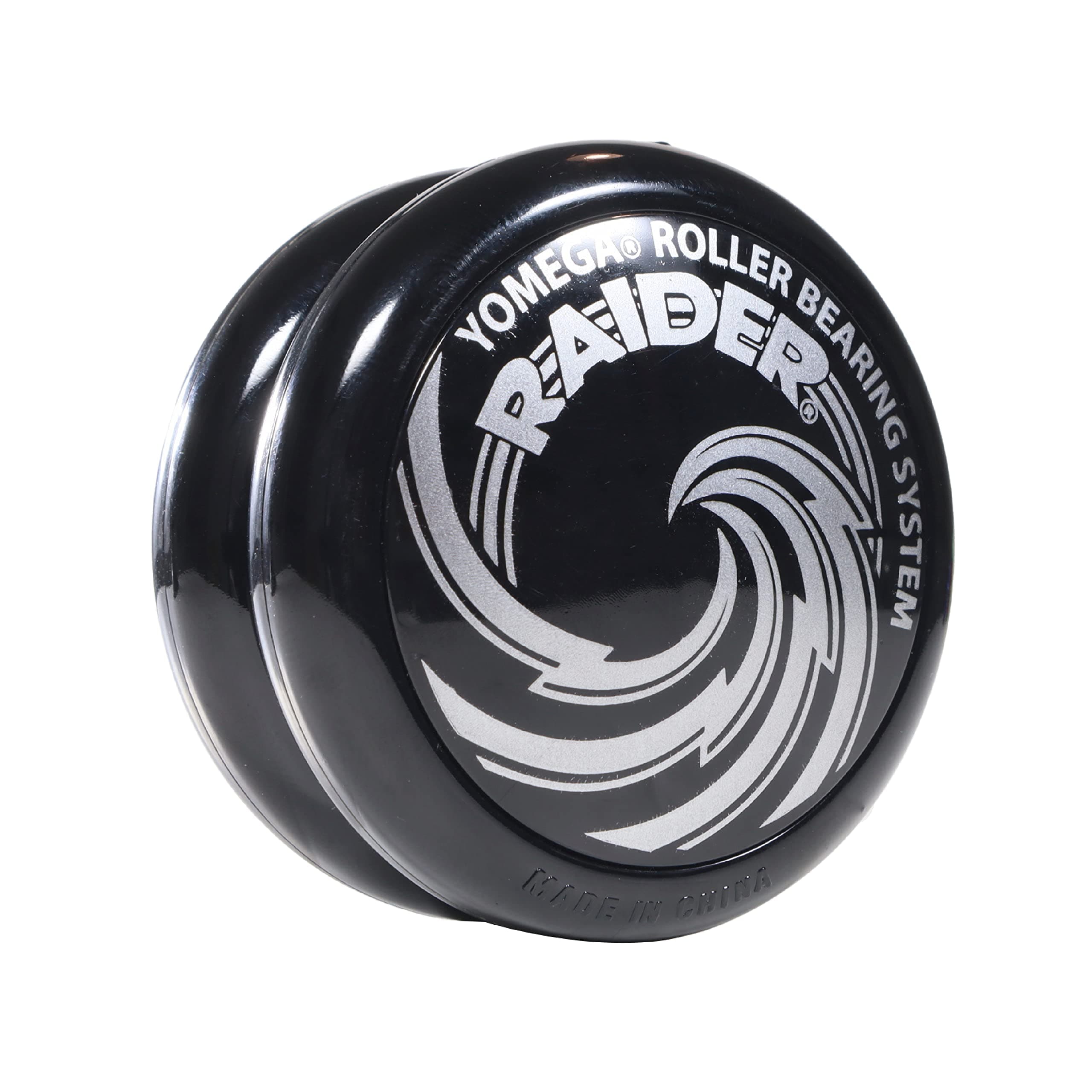 Raider - Professional Responsive Ball Bearing Yoyo, Great for Kids, Beginners and for Advanced String Yo-Yo Tricks and Looping Play. + Extra 2 Strings & 3 Month Warranty (Purple/Black Cap)