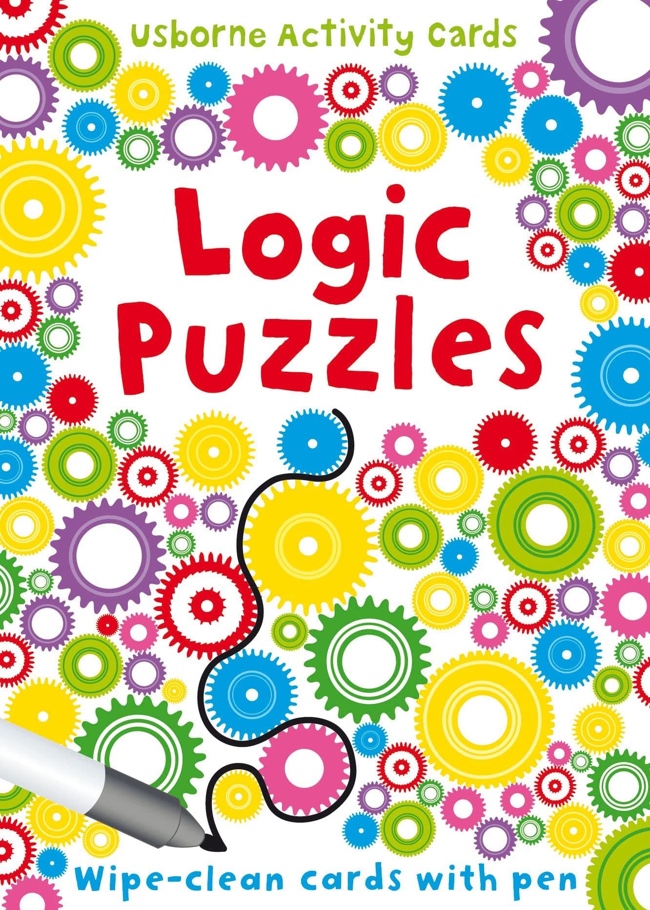 Logic Puzzles (Usborne Puzzle Cards) (Puzzle Cards + Pen) Cards – 1 Jan. 2012