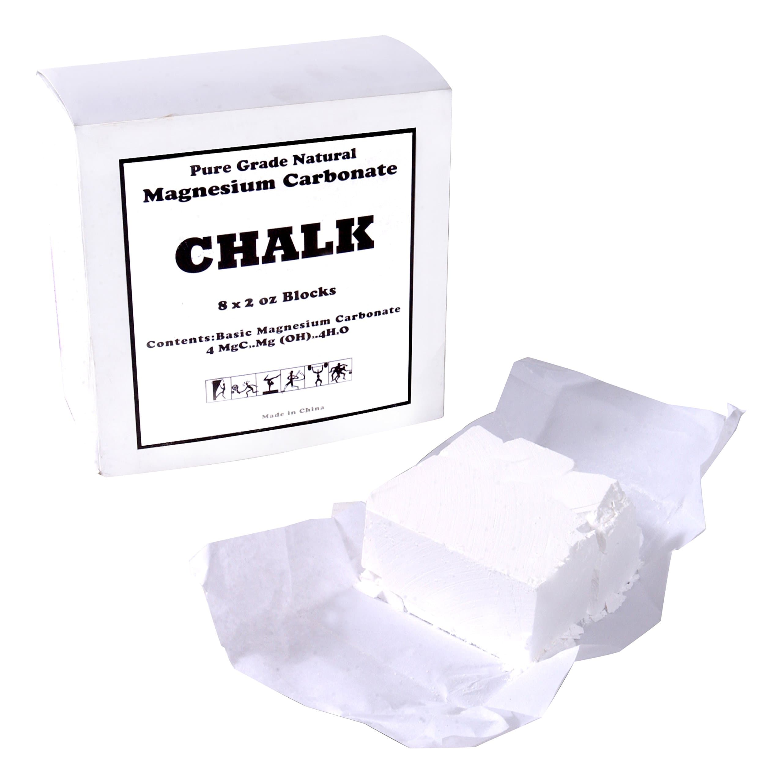 Cap Barbell Gym Chalk, 1 Lb, White, Kid, Chalk Blocks