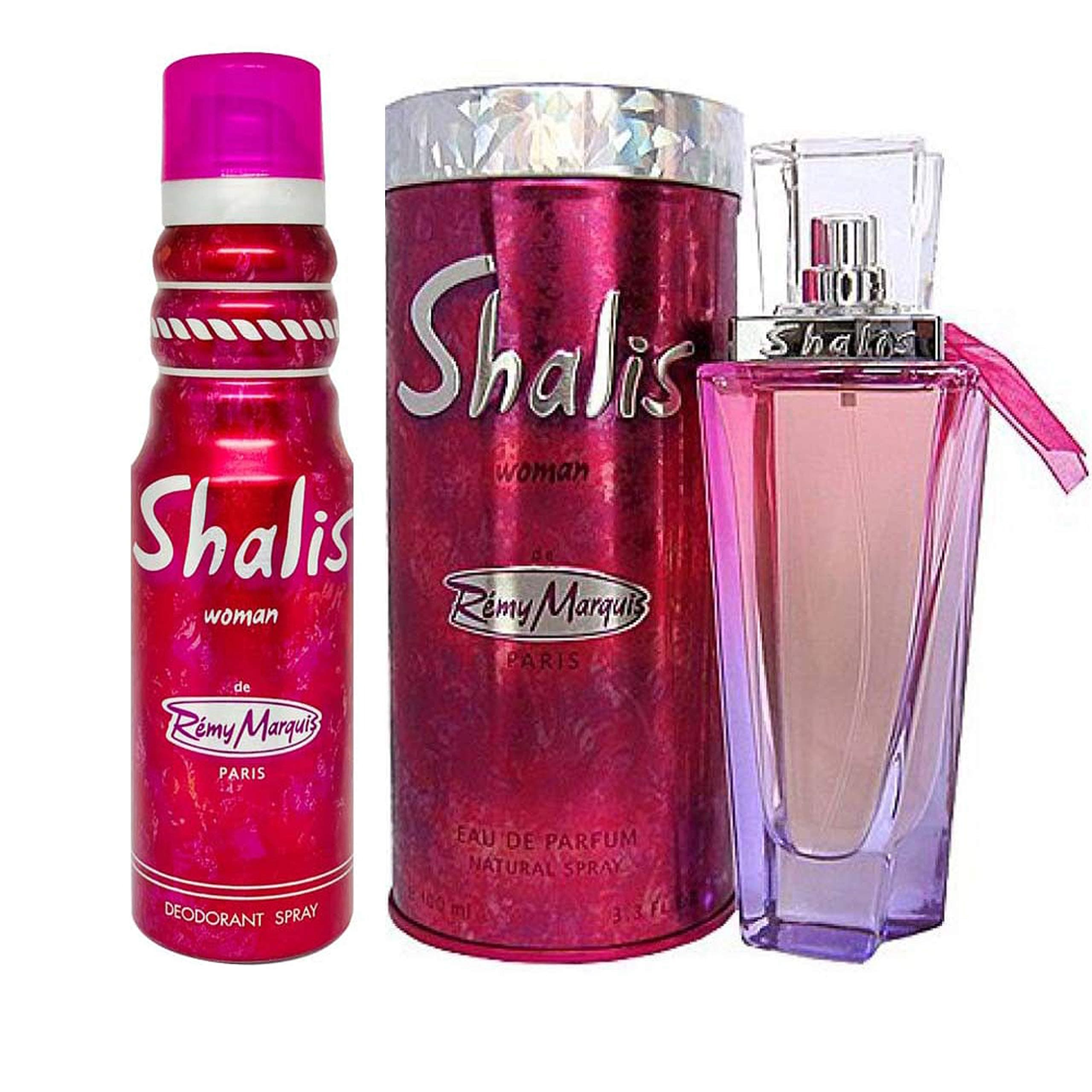 (Shalis For Women 100 ML EDP + Shalis For Women Body Spray 175 ML)
