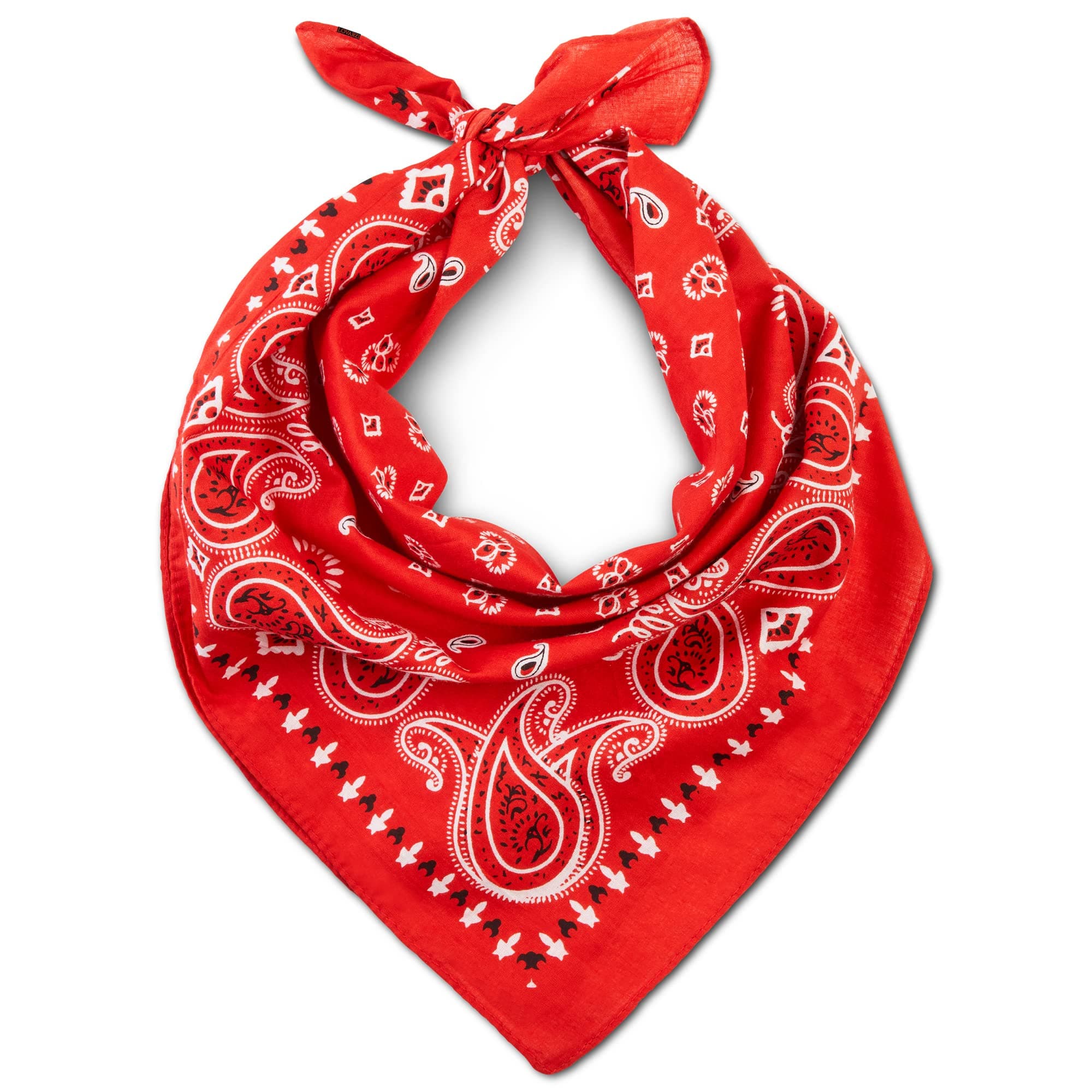 Bandana Scarf for Men and Women - Premium Cotton Stylish & Versatile Paisley Bandanas - Perfect Neck and Head Wear for Summer, Winter and Sports