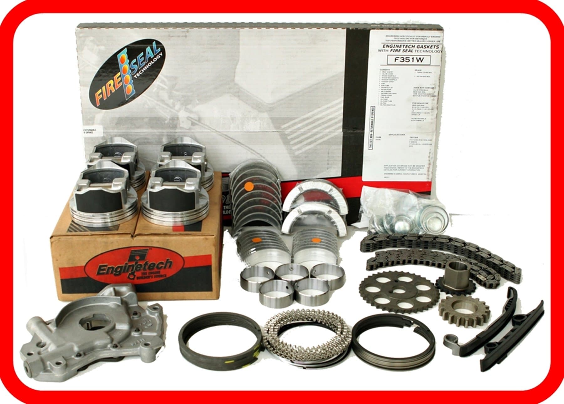 Engine Rebuild Overhaul Kit FITS: 2006-2012 Mazda 2.3L DOHC MZR-T Turbo Speed3 Speed6 CX-7