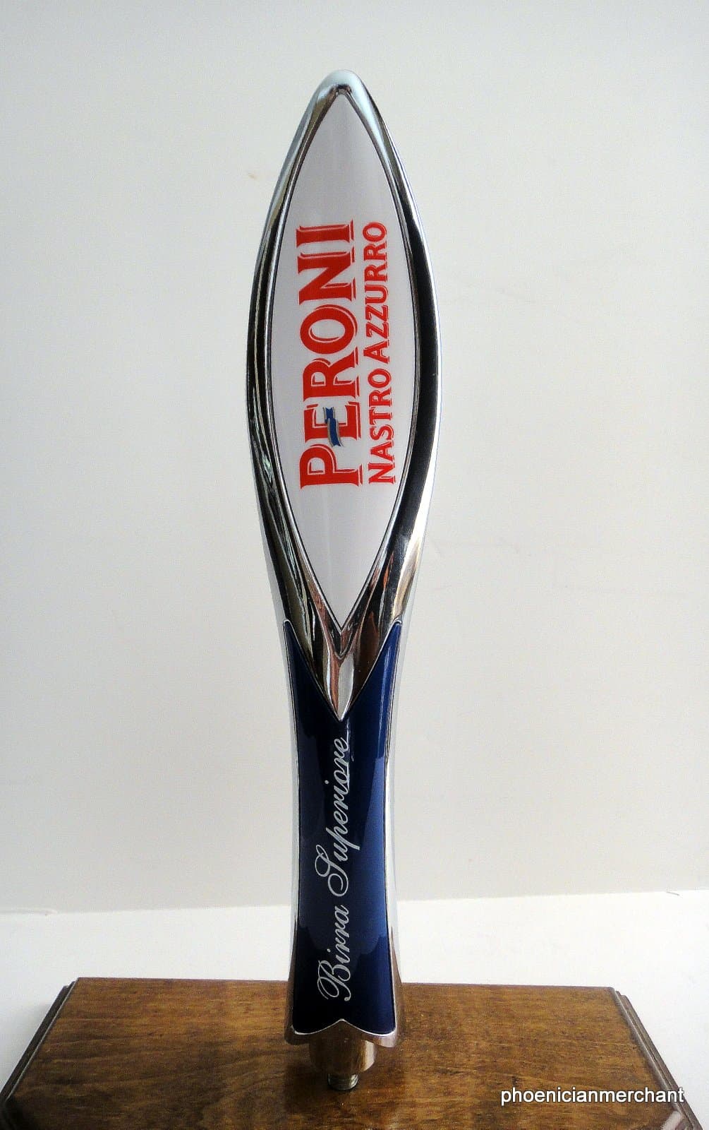 Peroni Brewery Italy Premium Lager Nastro Azzurro Keg Tap Knob Handle