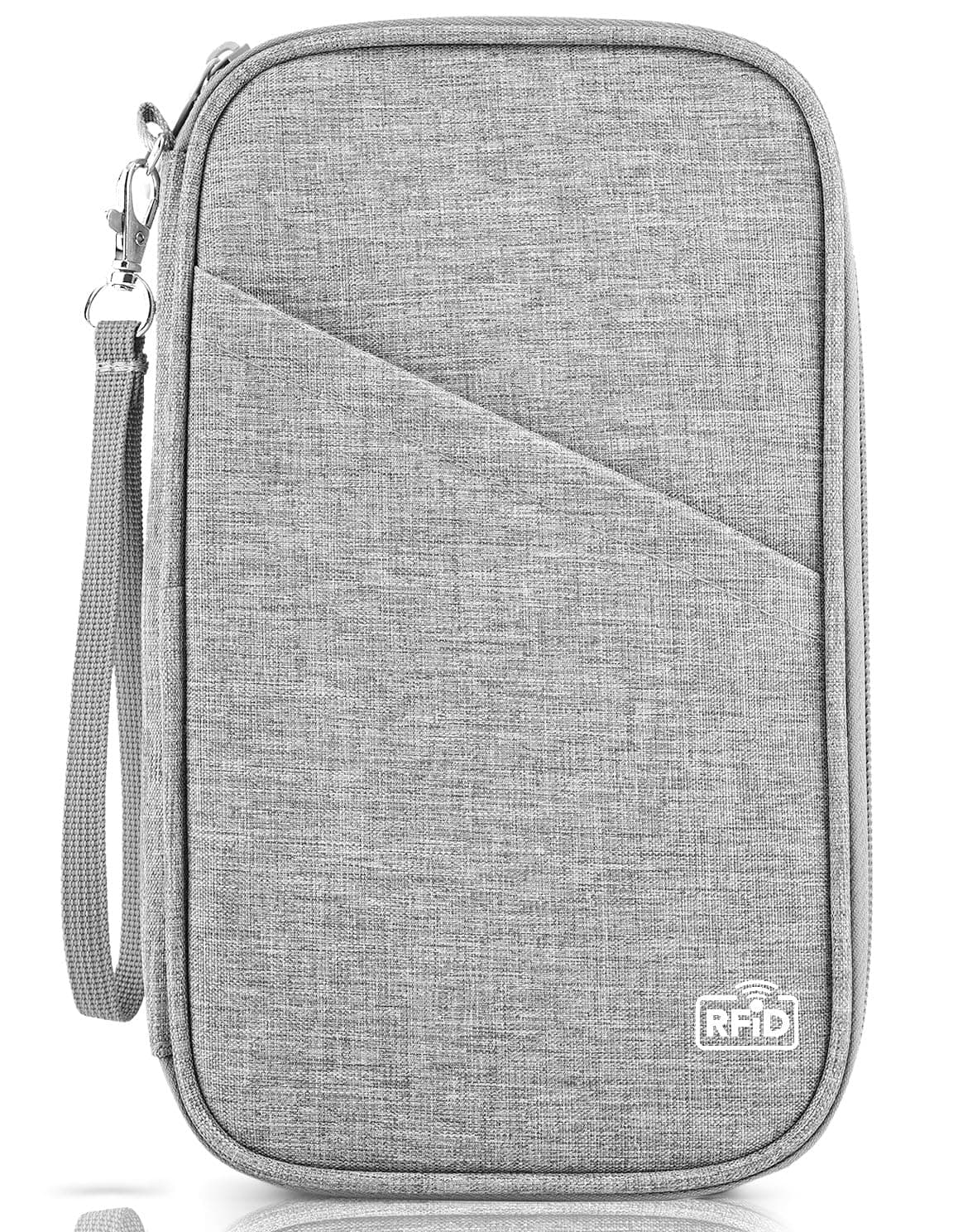 Passport Holder Family, Women Rfid Blocking Passport Wallet, Travel Document Organizer for Premium Wallets, Waterproof Passport Holders Bag for Women & Men Traveling, Credit Cards Case