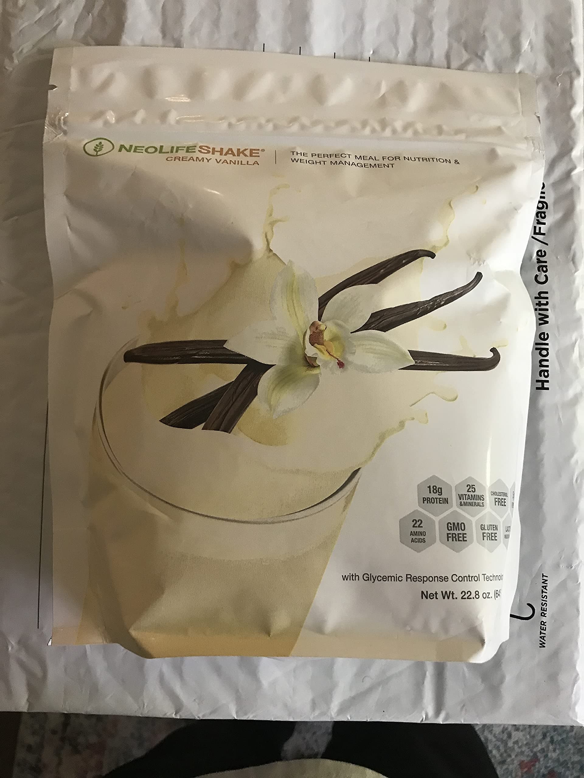 NeoLife Shake Our Delicious and Convenient NeoLifeShake Helps Satisfy Hunger While Giving You Lasting Energy. (Shake Creamy Vanilla)