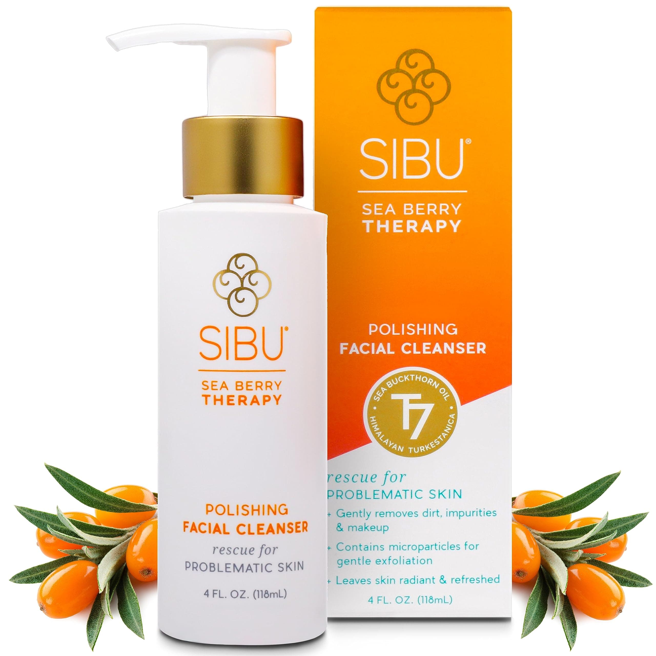 Sea Buckthorn,balancing Facial Cleanser 4 fl. oz. (118 ml) by Sibu/Facedoctor