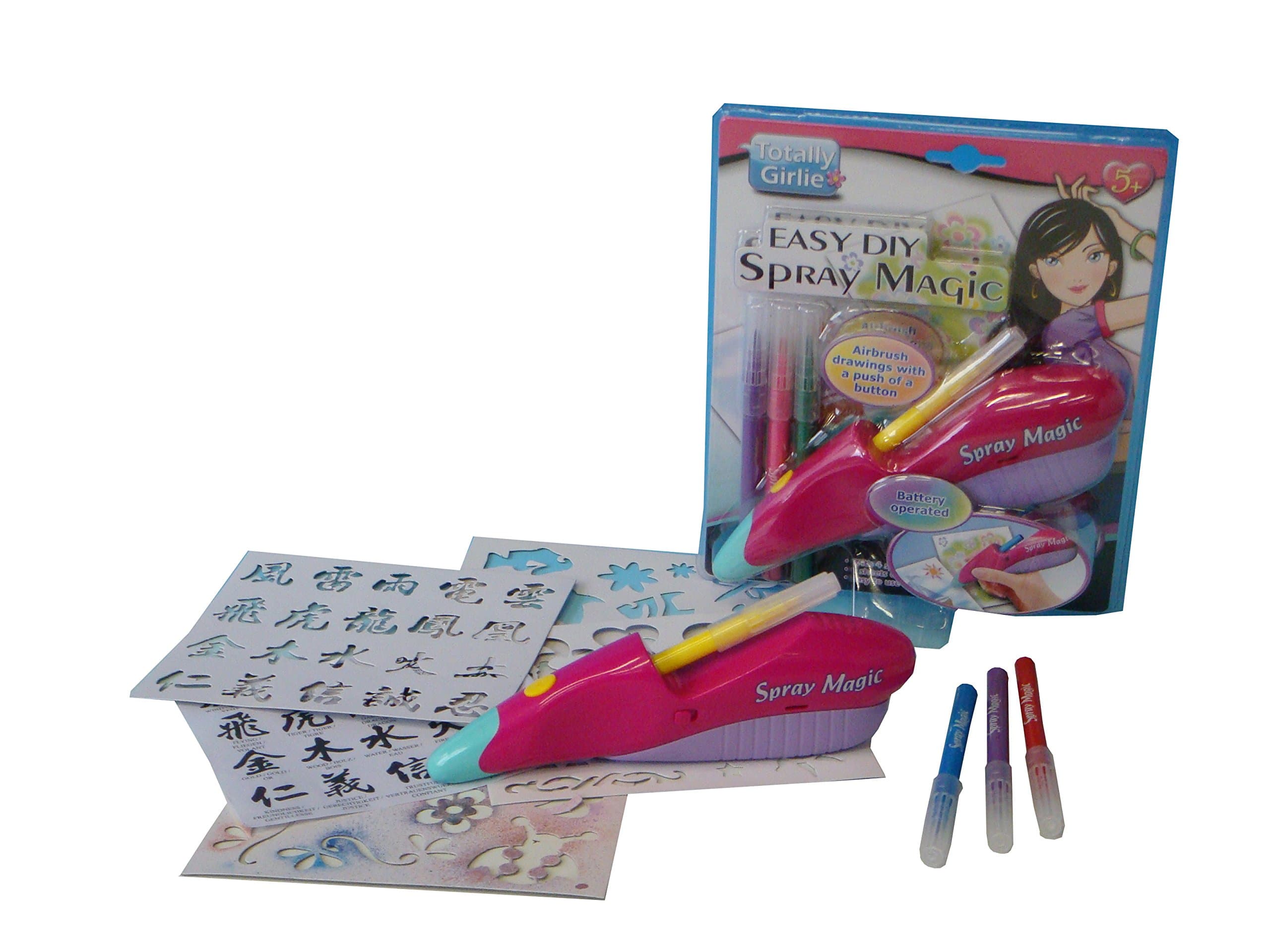 children color spray magic for kids- Multi color