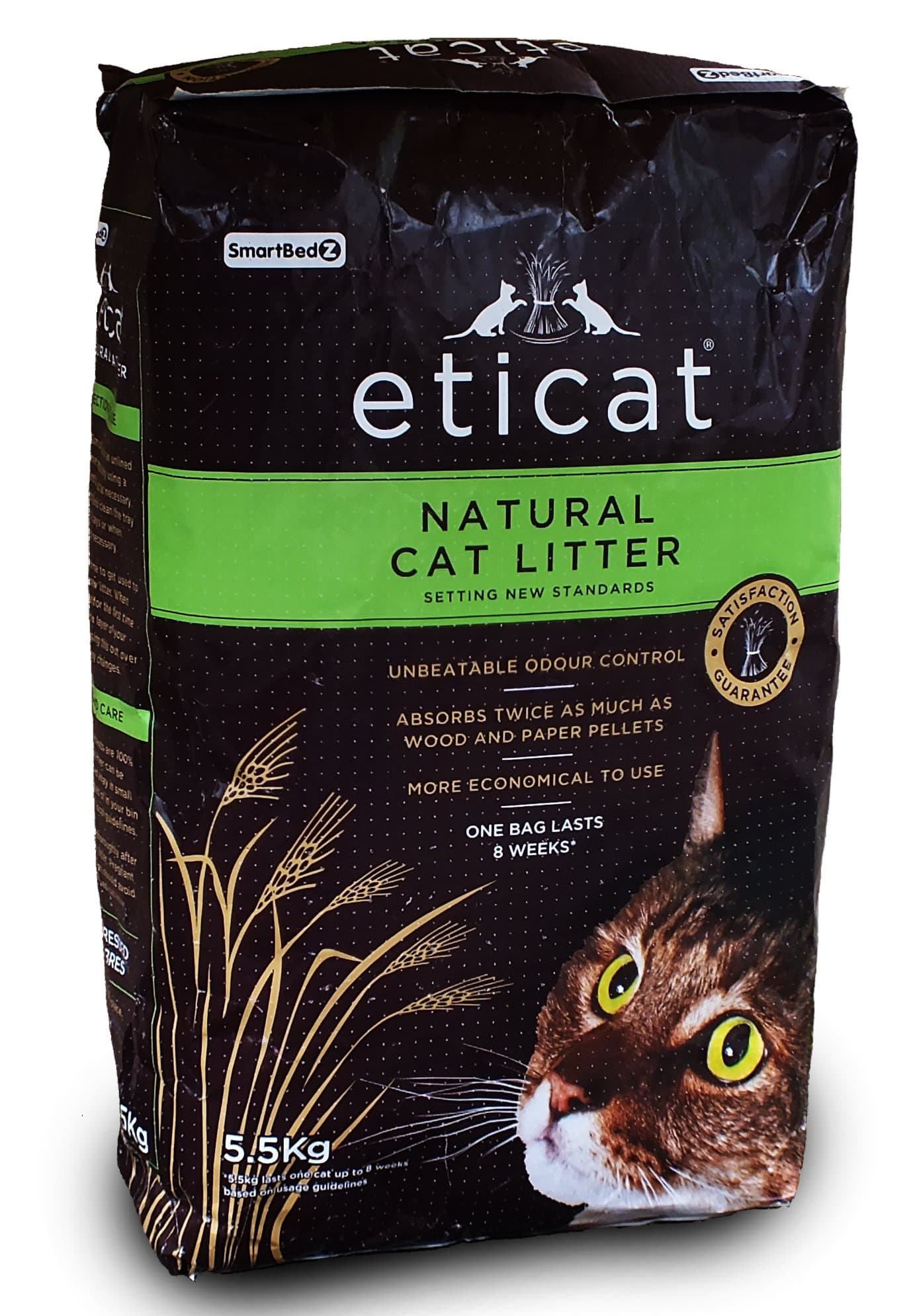 SmartBedz Eticat Natural Cat Litter 5.5 kg