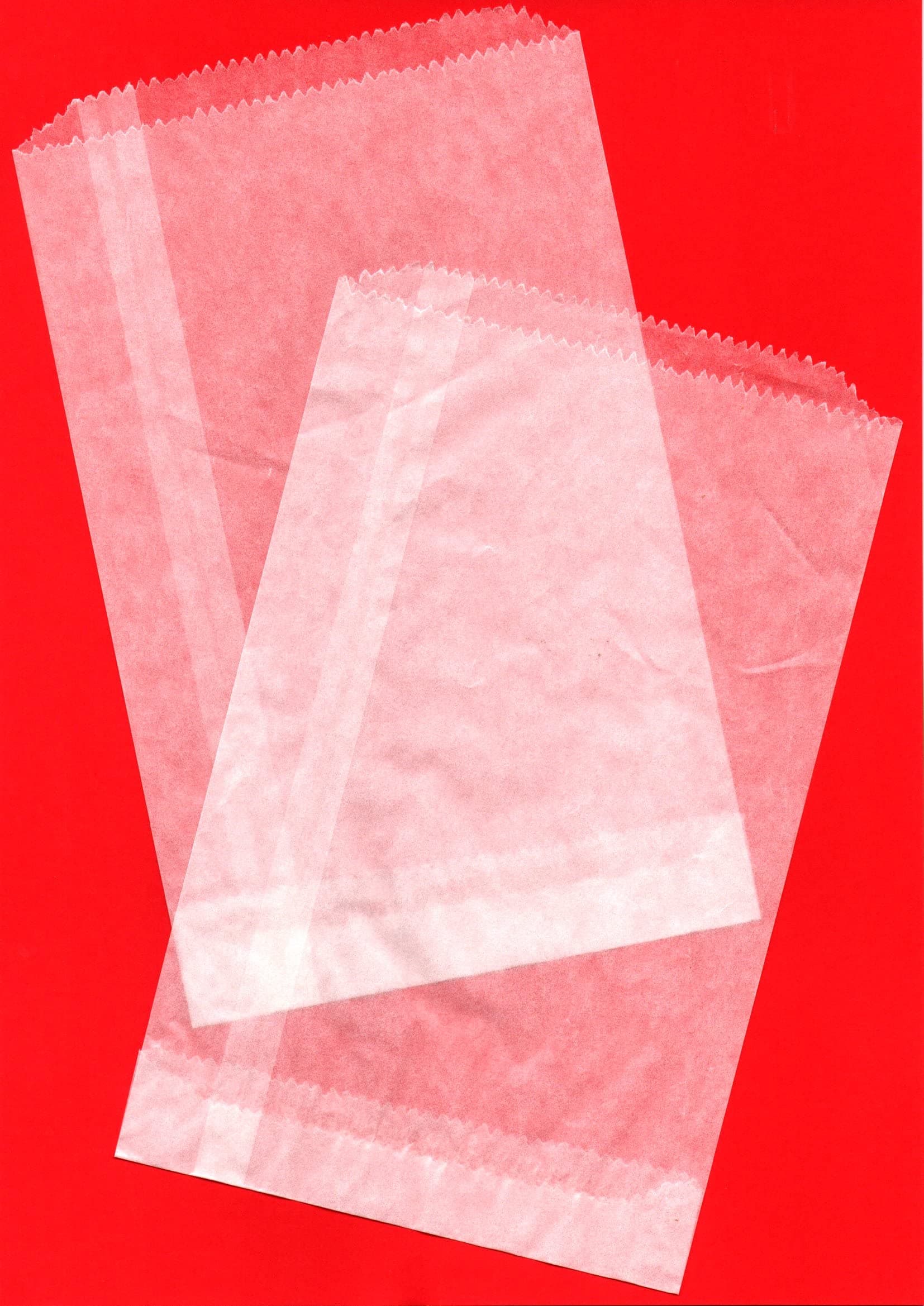 New Ashnook Glassine Envelopes or bags: 130mm x 200mm, 100 pack