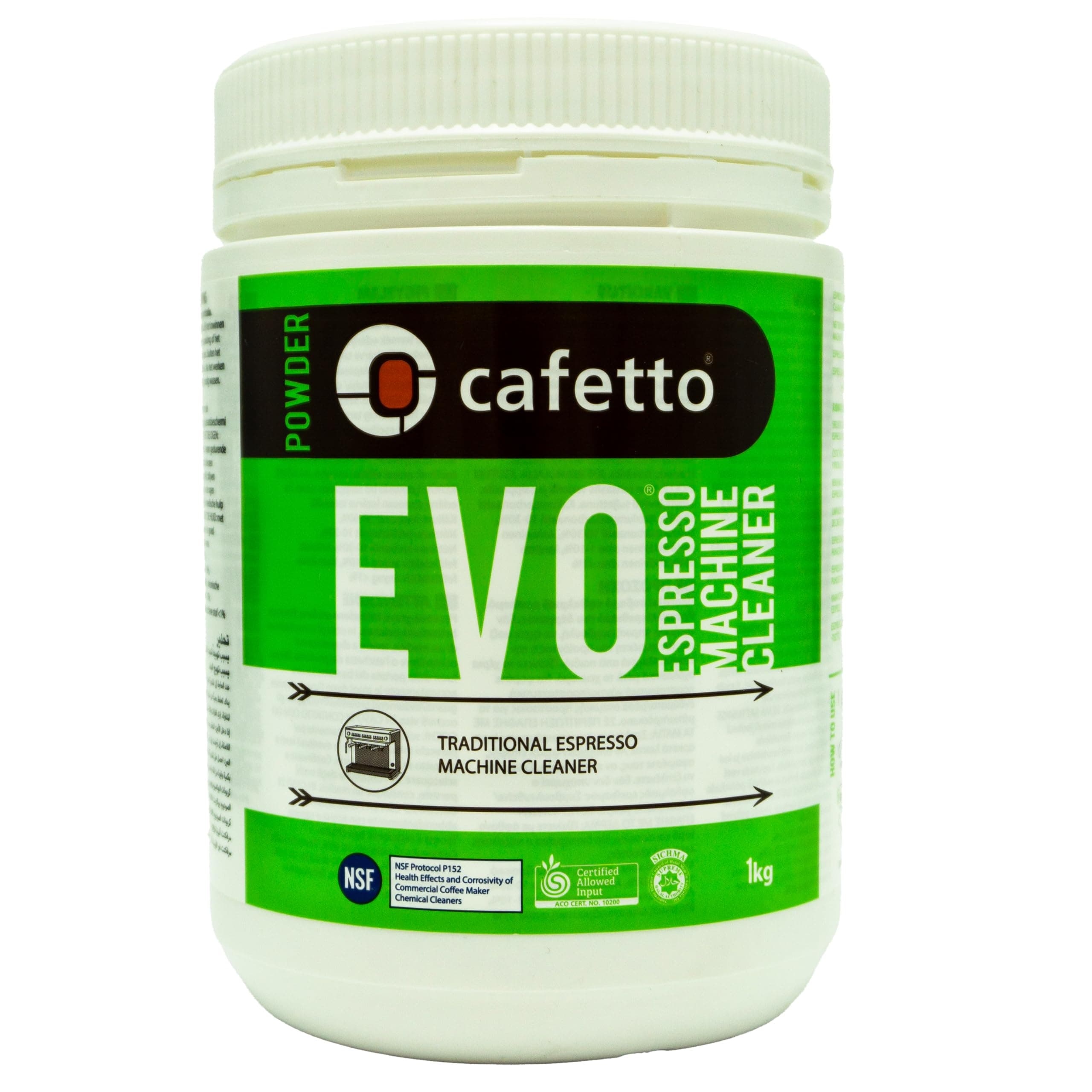Organic Espresso Machine Cleaner - Evo Powder 500 Gram