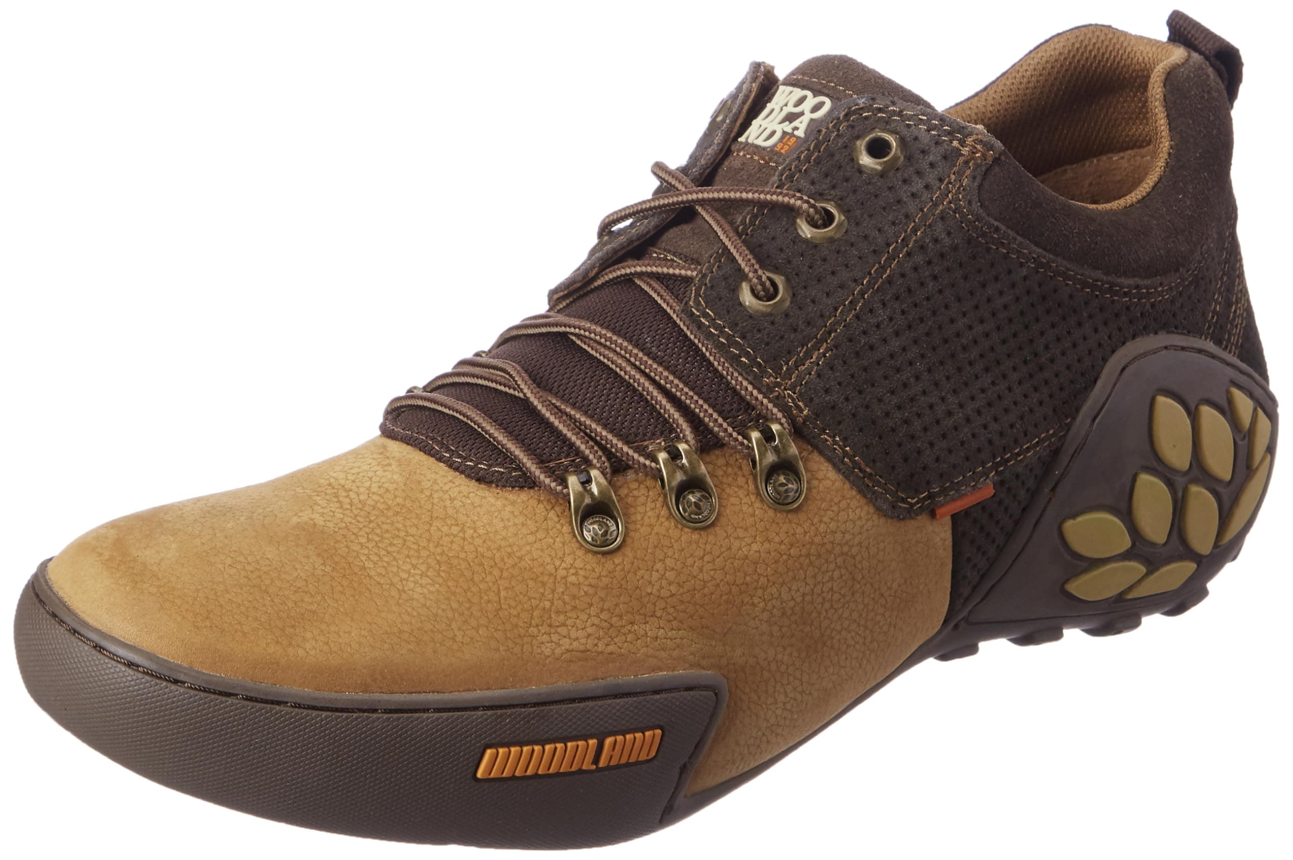 Woodland Men Leather Sneaker Shoes