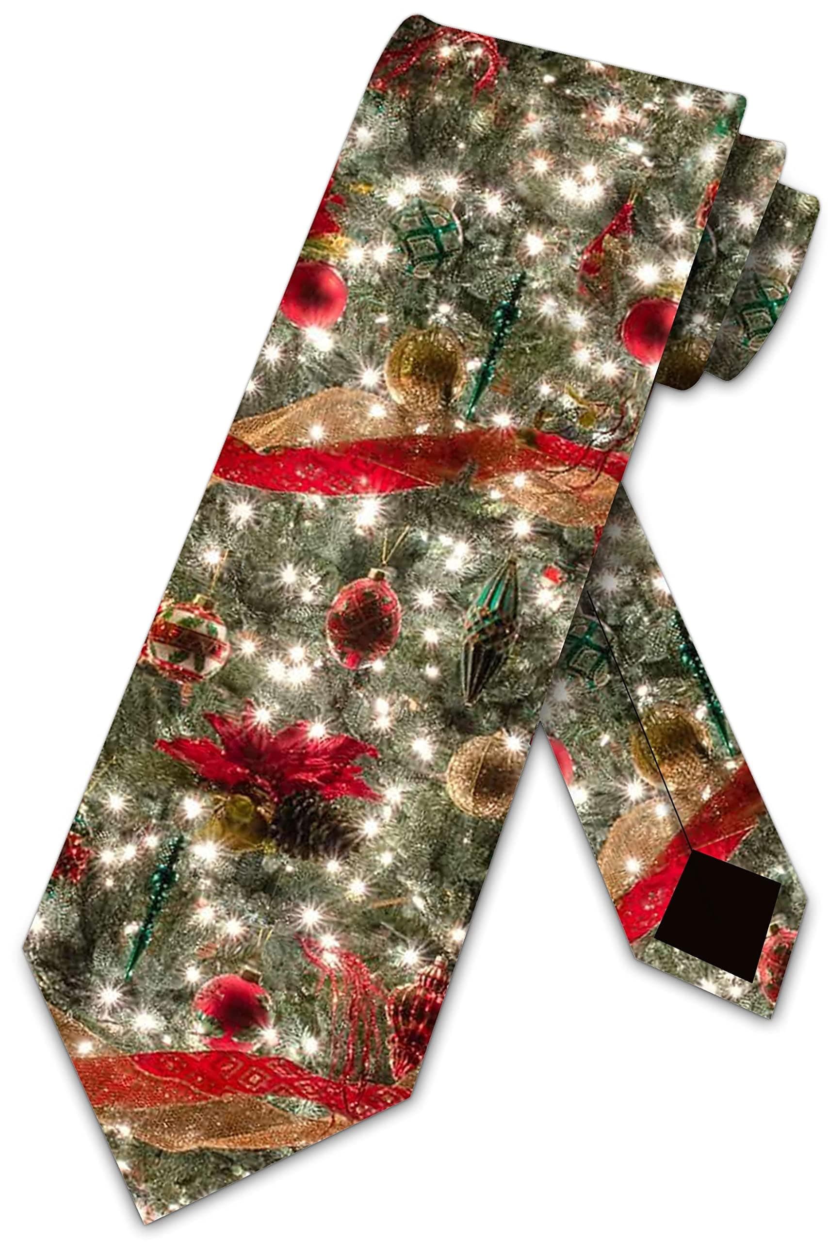 Christmas Ties Mens Christmas Tree Neckties Holiday Tie