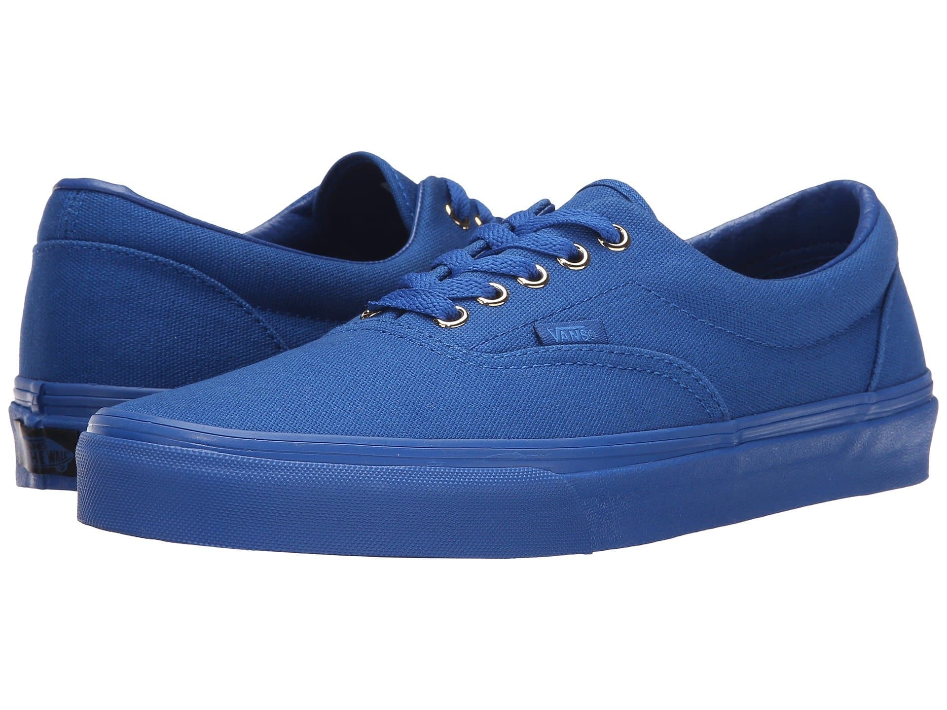 Vans Kids Boy's Era (Little Kid/Big Kid) (Gold Mono) Nautical Blue 1.5 Little Kid M