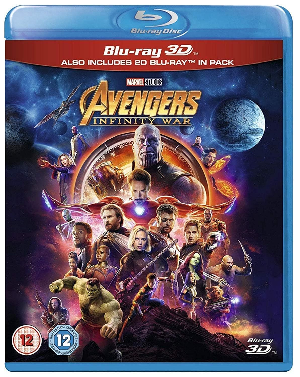 Marvel's Avengers: Infinity War (3D Blu-ray + Blu-ray)
