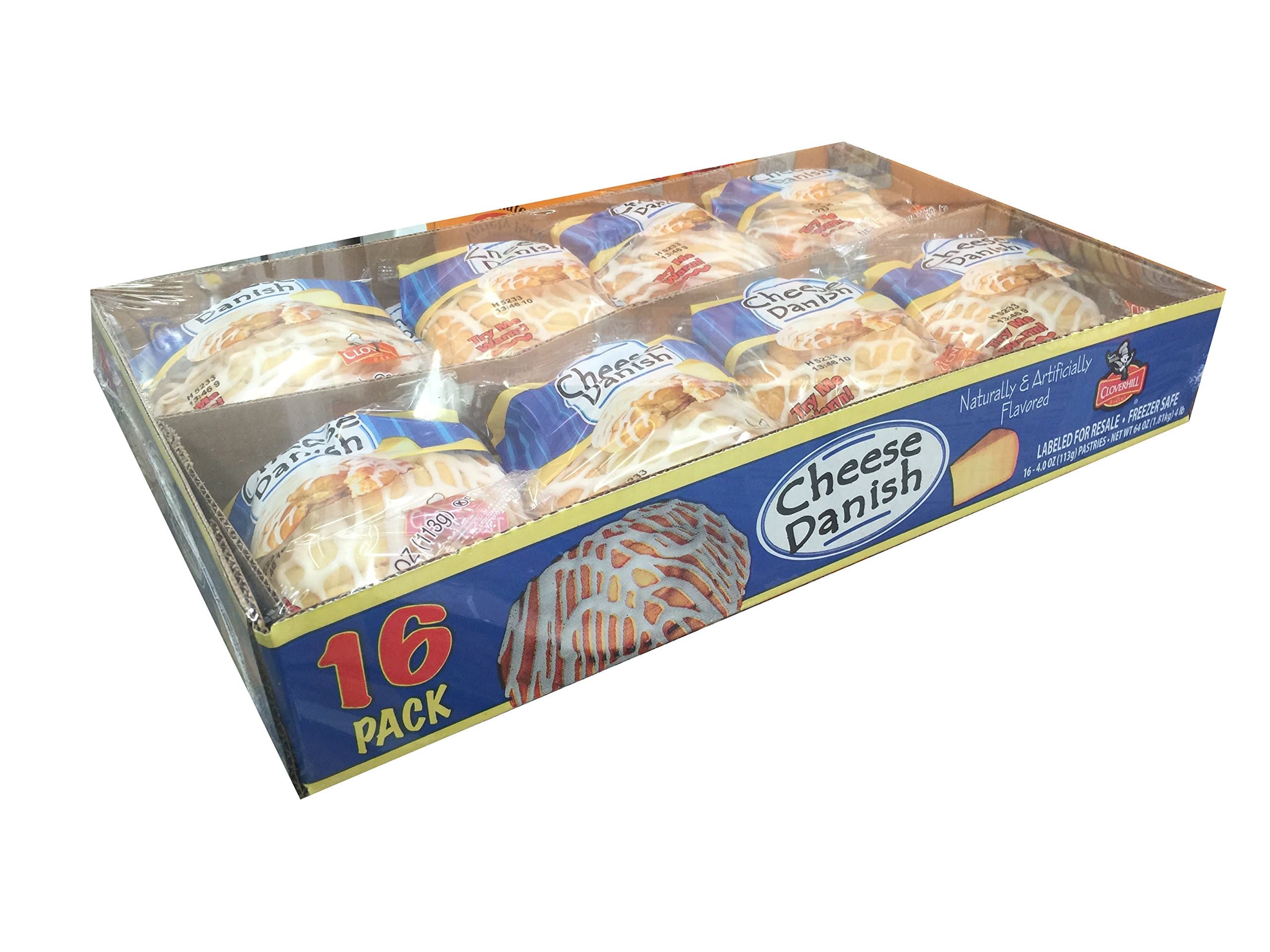 Cloverhill Cheese Danish 16 Count