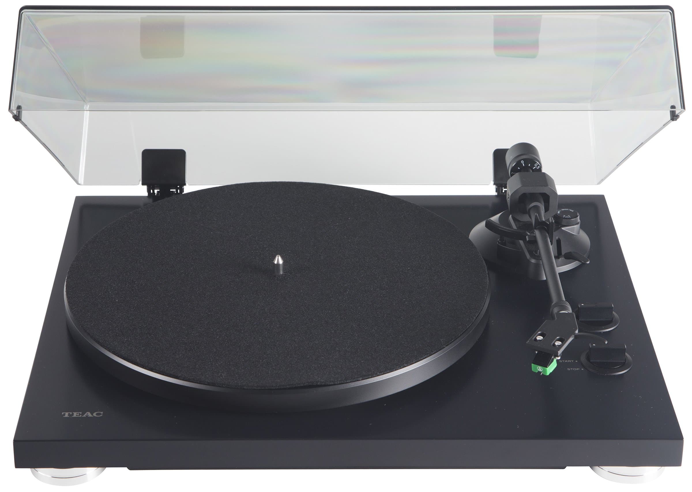 Teac TN-300SE-MB Analog Turntable, Matte Black