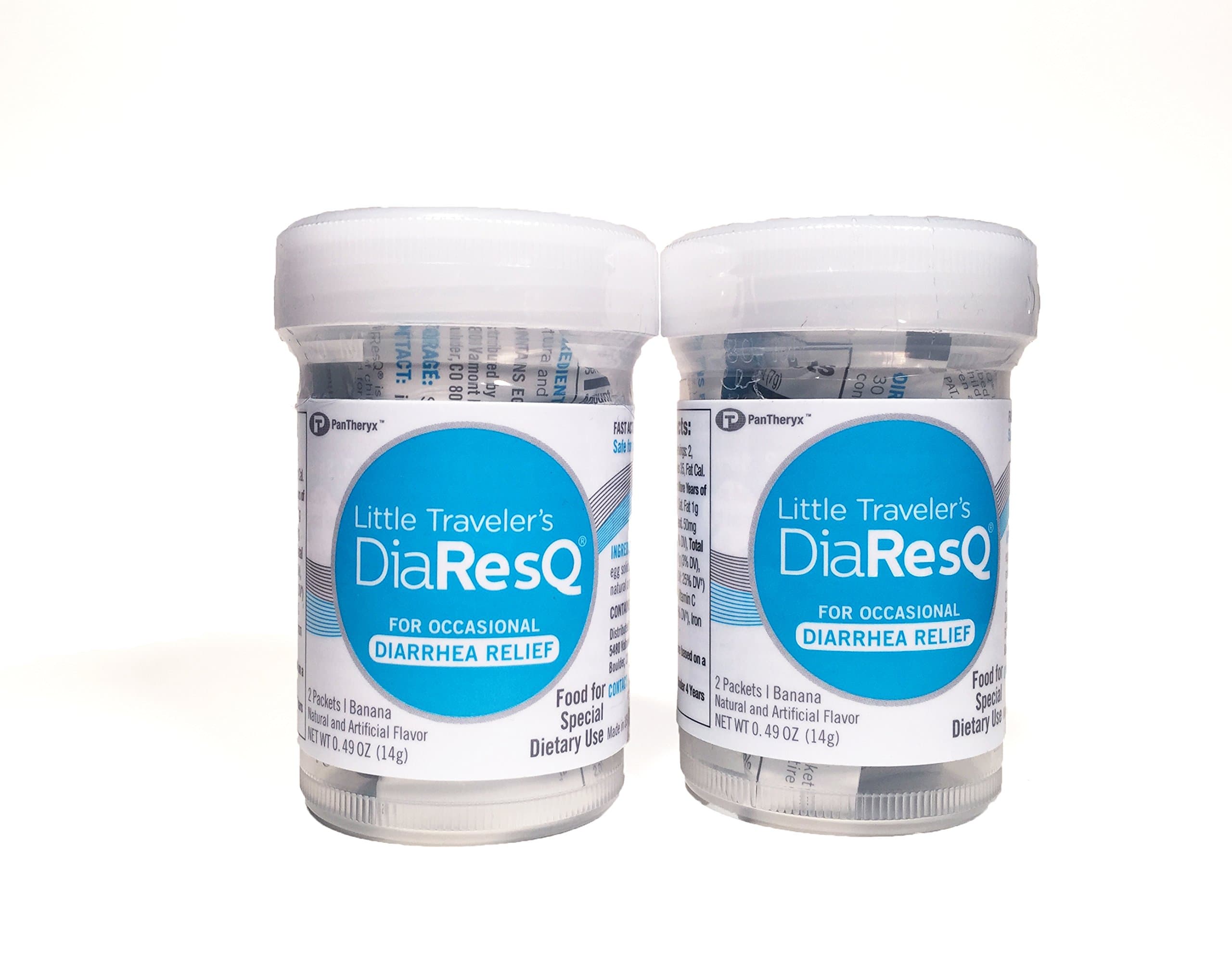 DiaResQ Diarrhea Relief for Children, 2-Packet Cups, Vanilla, 2 Count by DiaResQ