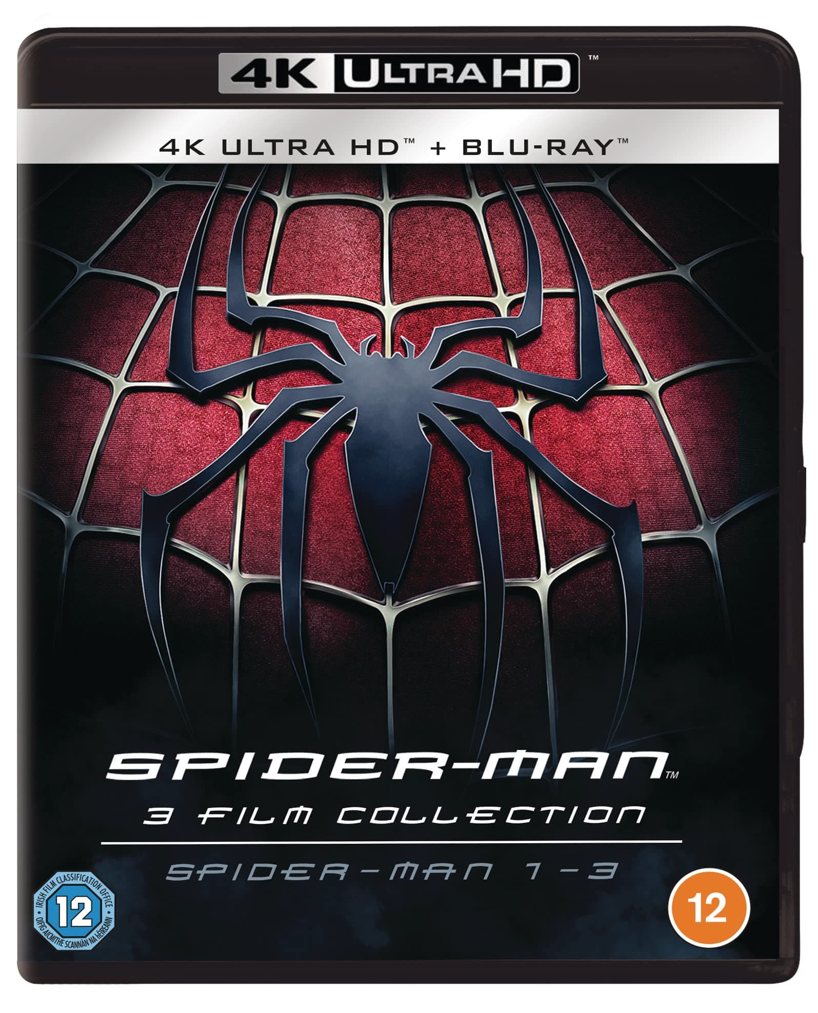 Spider-Man 1-3 4K UHD (6 Discs- UHD & BD) [Blu-ray] [Region B] [2021]