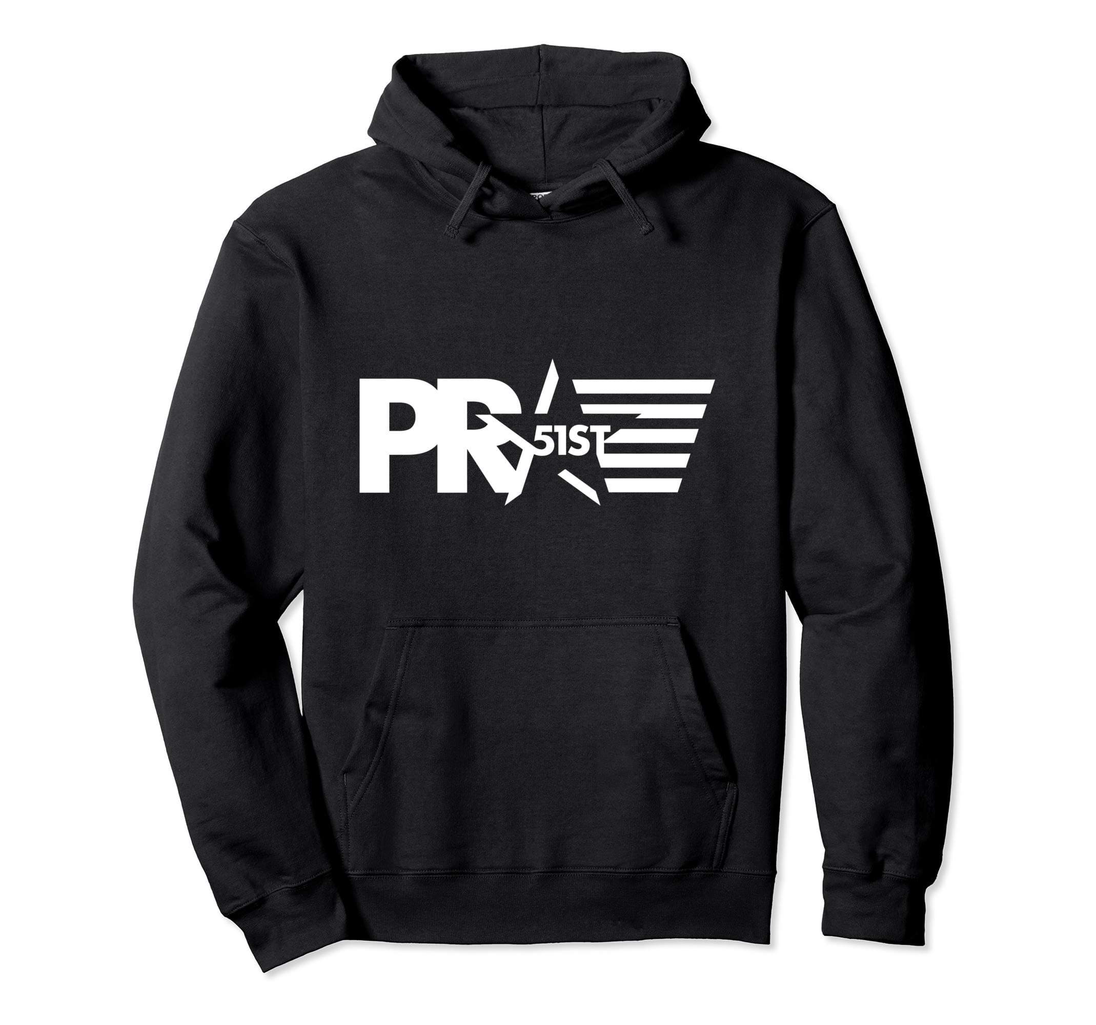 PR 51st State Design for Puerto Rico Statehood Pullover Hoodie