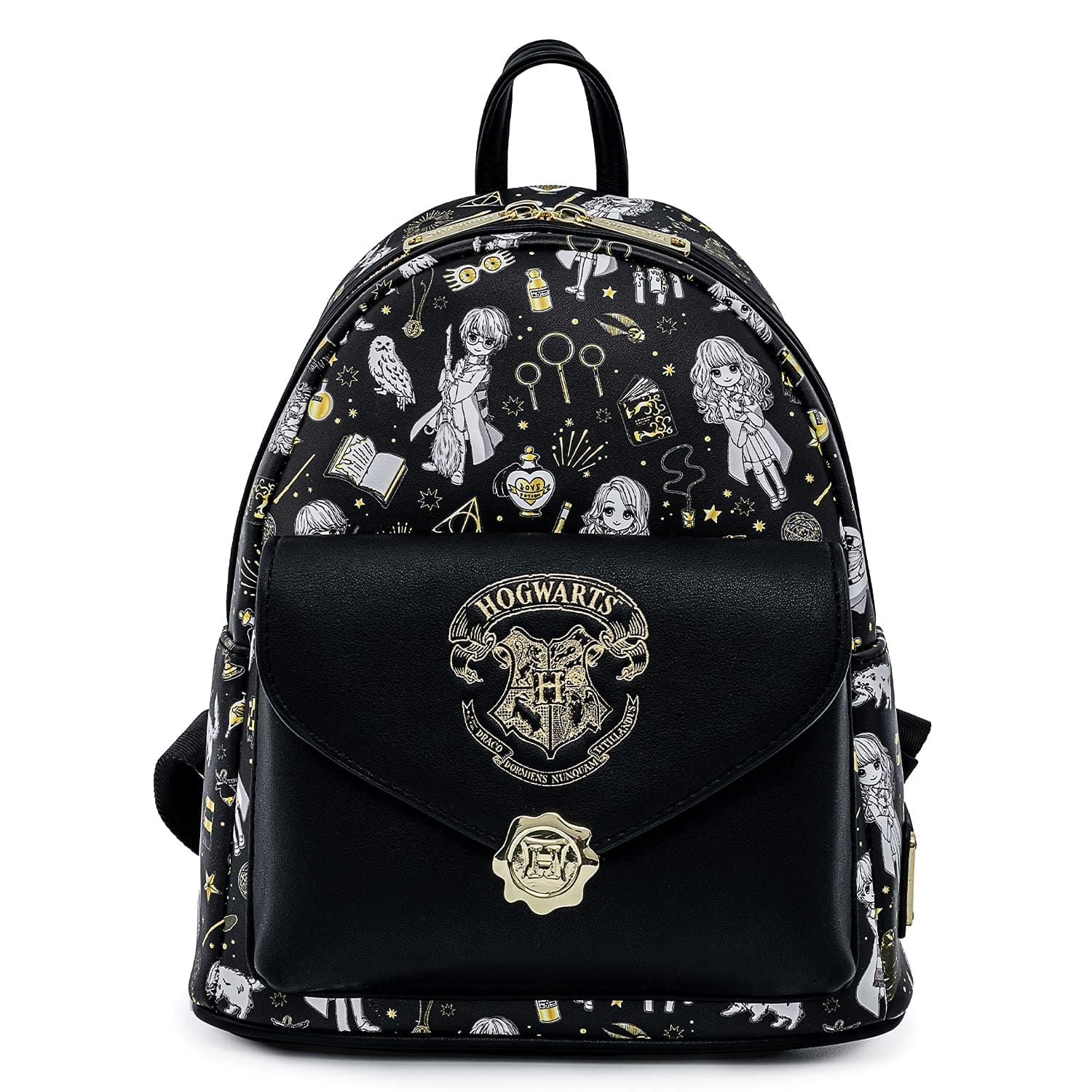 LoungeflyHarry Potter Magical Elements AOP Mini Backpack