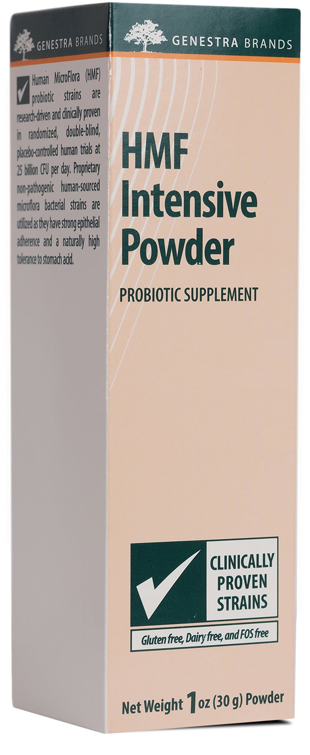 HMF Intensive Powder | Probiotic Formula to Support Healthy Gut Flora | 1 Ounces Powder