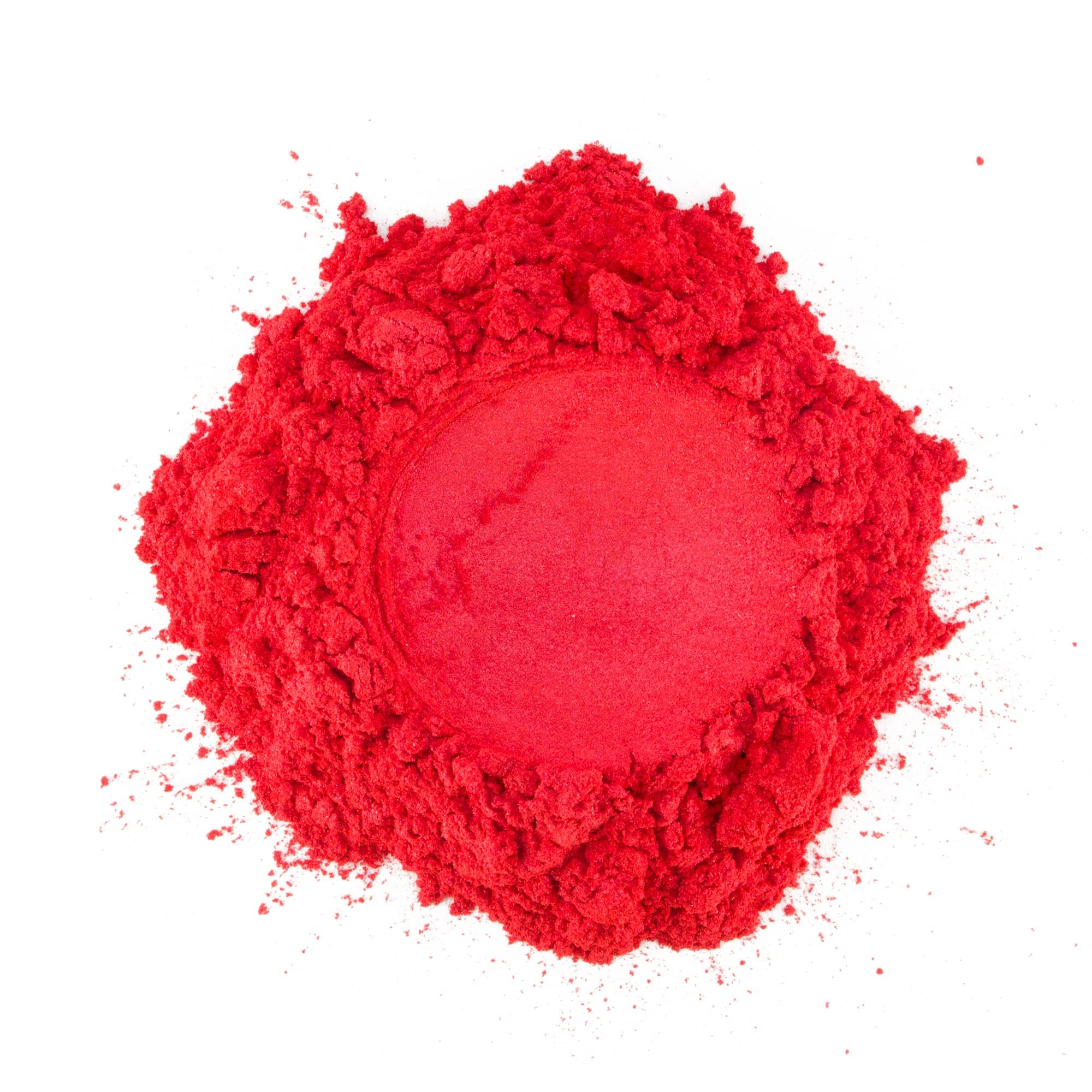 1 oz - Red Mica Powder - Cosmetic Grade - 25 Colors Available, Use for Cosmetics, Slime, Candles, Paints, Bath Bombs, Epoxy Resin, Soap, Clay, Nail Art, Jewelry (Red)