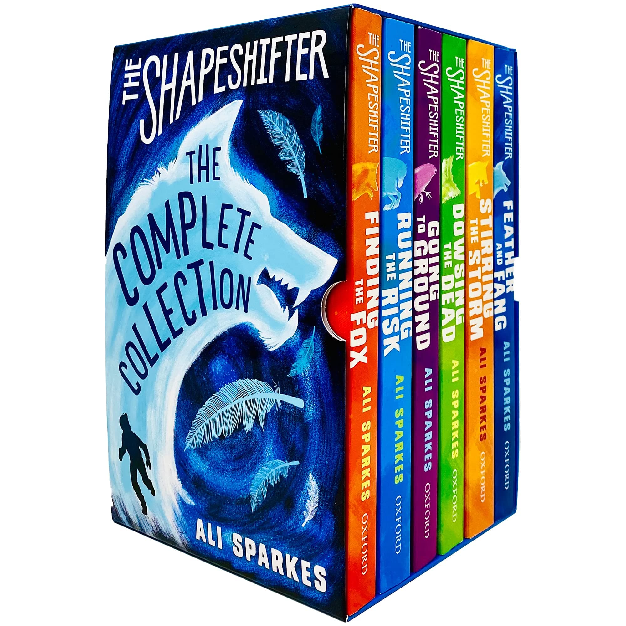 The Shapeshifter Series 6 Books Collection Box Set By Ali Sparkes (Finding the Fox, Running the Risk, Going to Ground, Dowsing the Dead, Stirring the Storm & Feather And Fang)