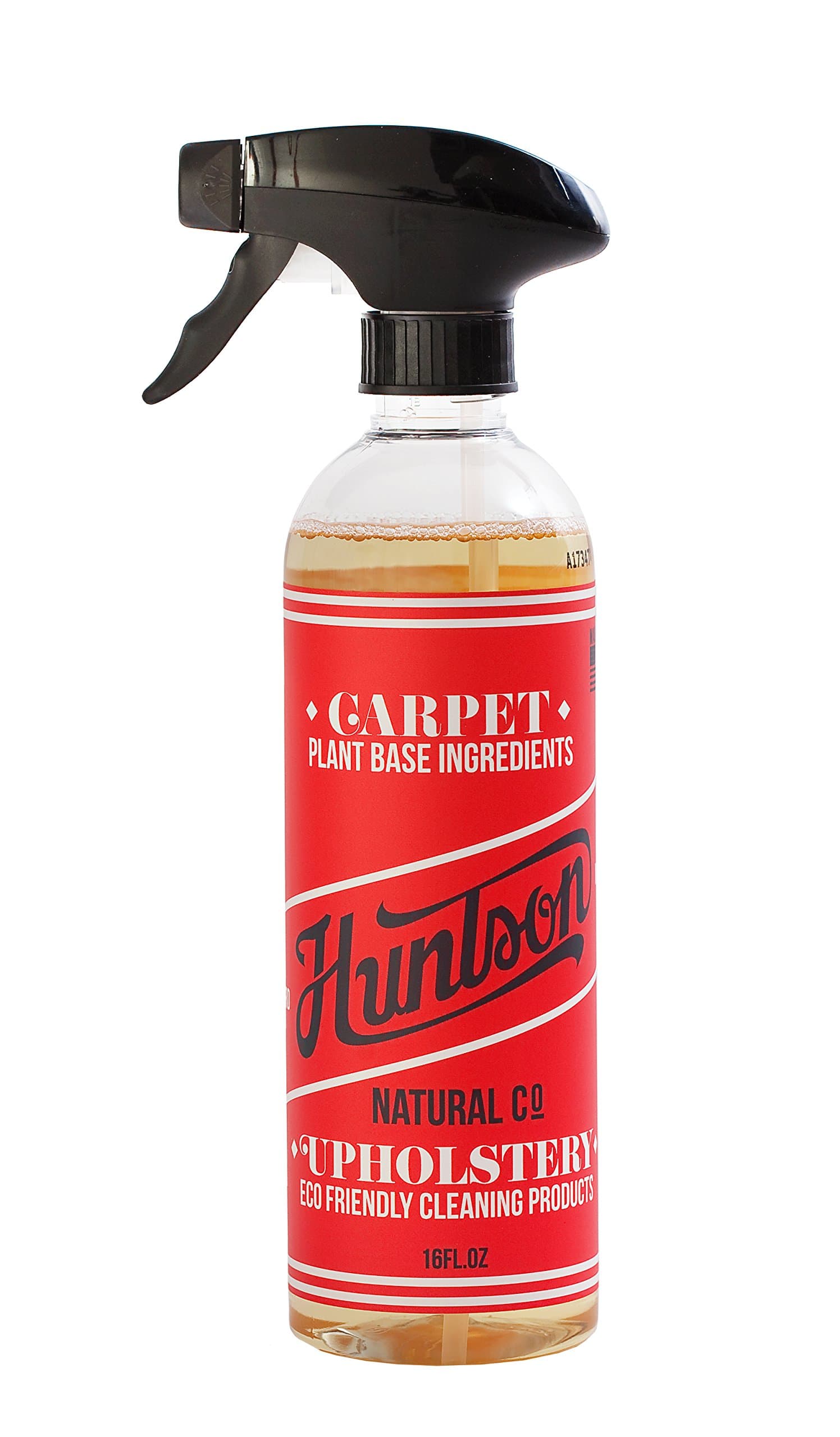 Huntson Natural Soy Based Carpet Cleaner - The Best Professional Stain and Odor Remover - Child & Pet Safe - Earth Friendly - Citrus Essential Oils - 16oz - Made in U.S.A