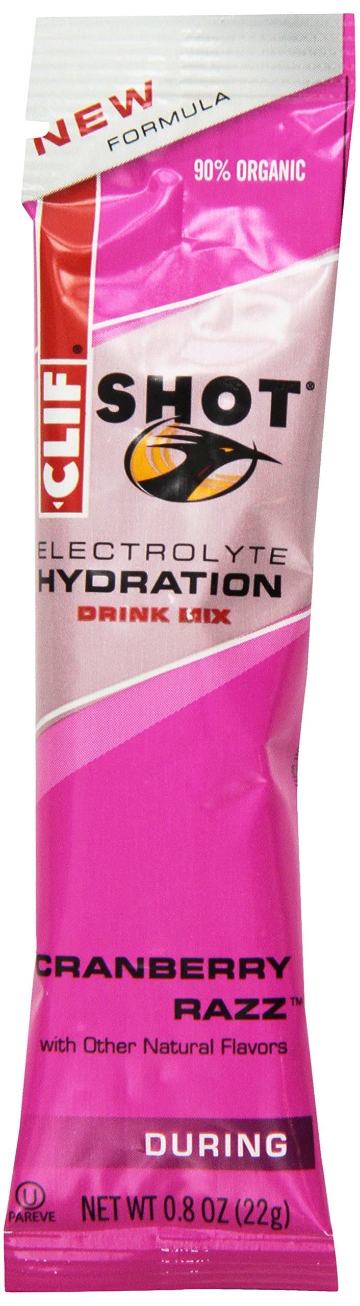 Clif Hydration Electrolyte Drink Mix - Cran Razz - (0.8 oz, 18 Count)